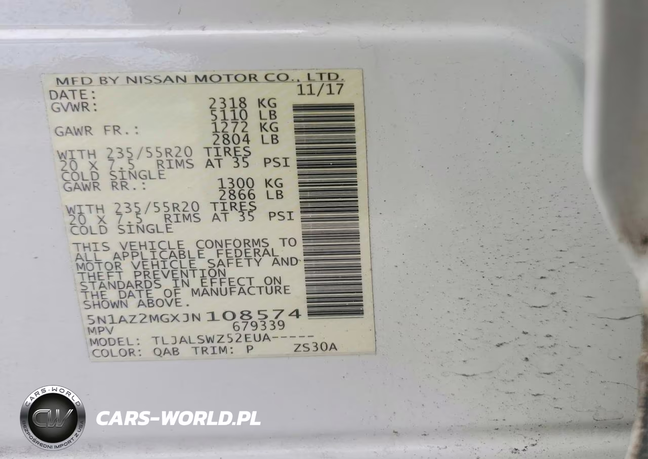 2018 Nissan Murano Platinum VIN:5N1AZ2MGXJN108574 - 12