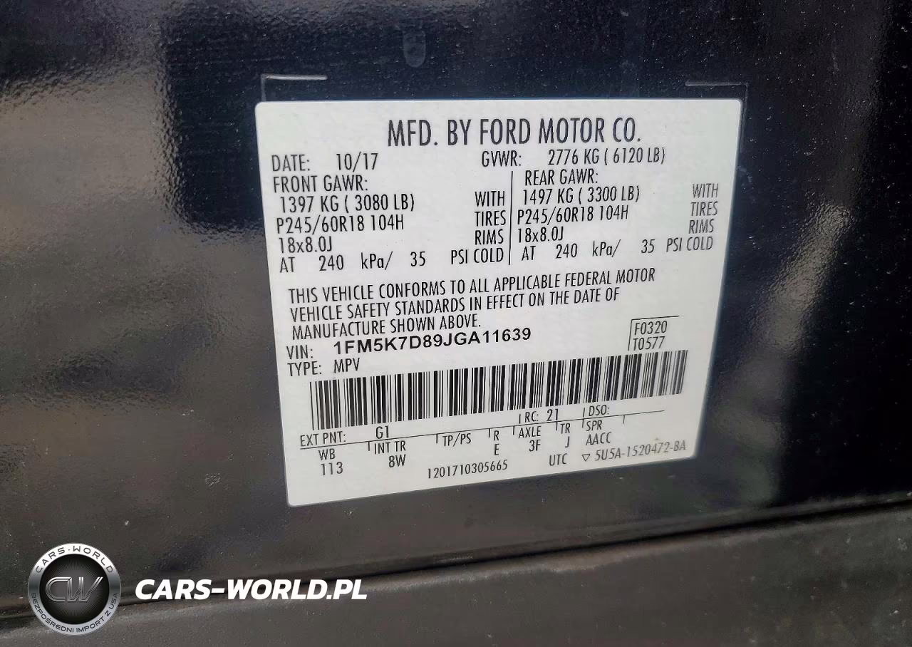 2018 Ford Explorer Xlt VIN:1FM5K7D89JGA11639 - 13