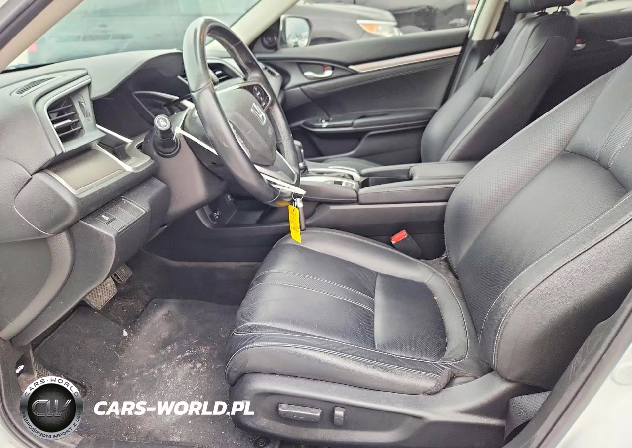 2018 Honda Civic Exl VIN:JHMFC1F79JX021237 - 7