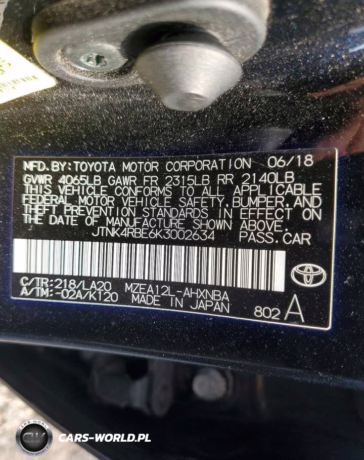 2019 Toyota Corolla Hatchback Xse VIN:JTNK4RBE6K3002634 - 13