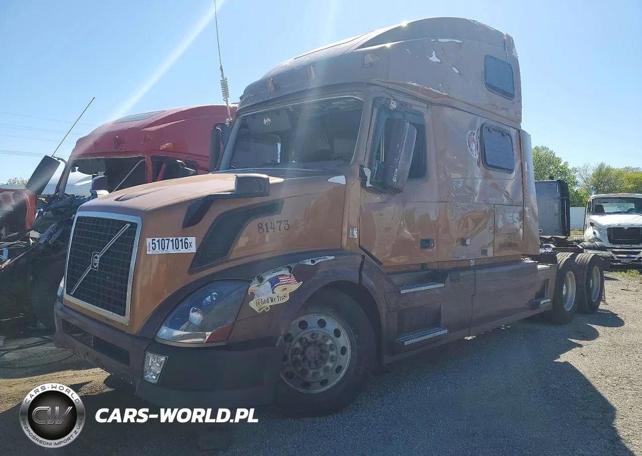 2012 Volvo Vnl Semi Truck VIN:4V4NC9EG2CN548181 - 2