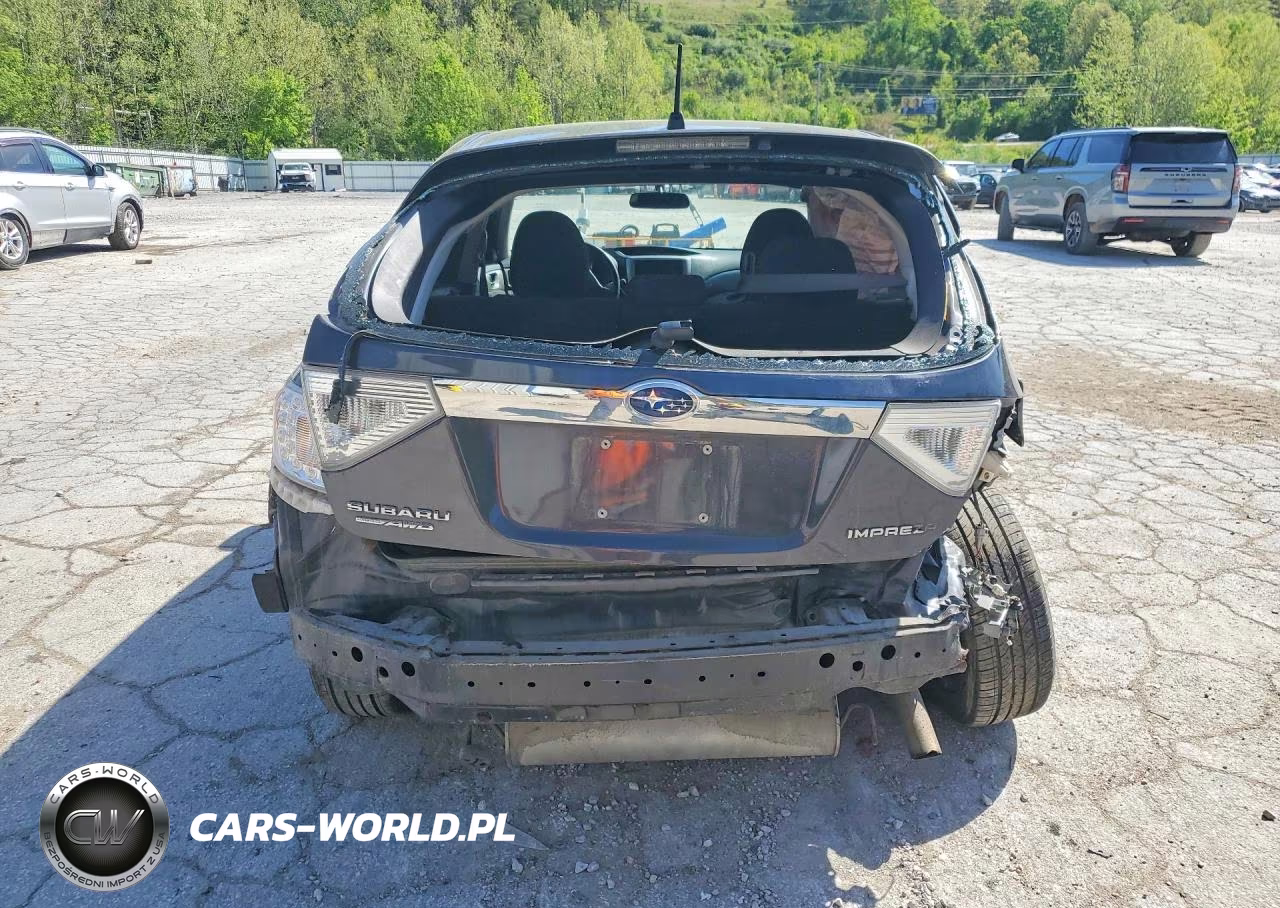 2009 Subaru Impreza 2.5I VIN:JF1GH61649G813574 - 6