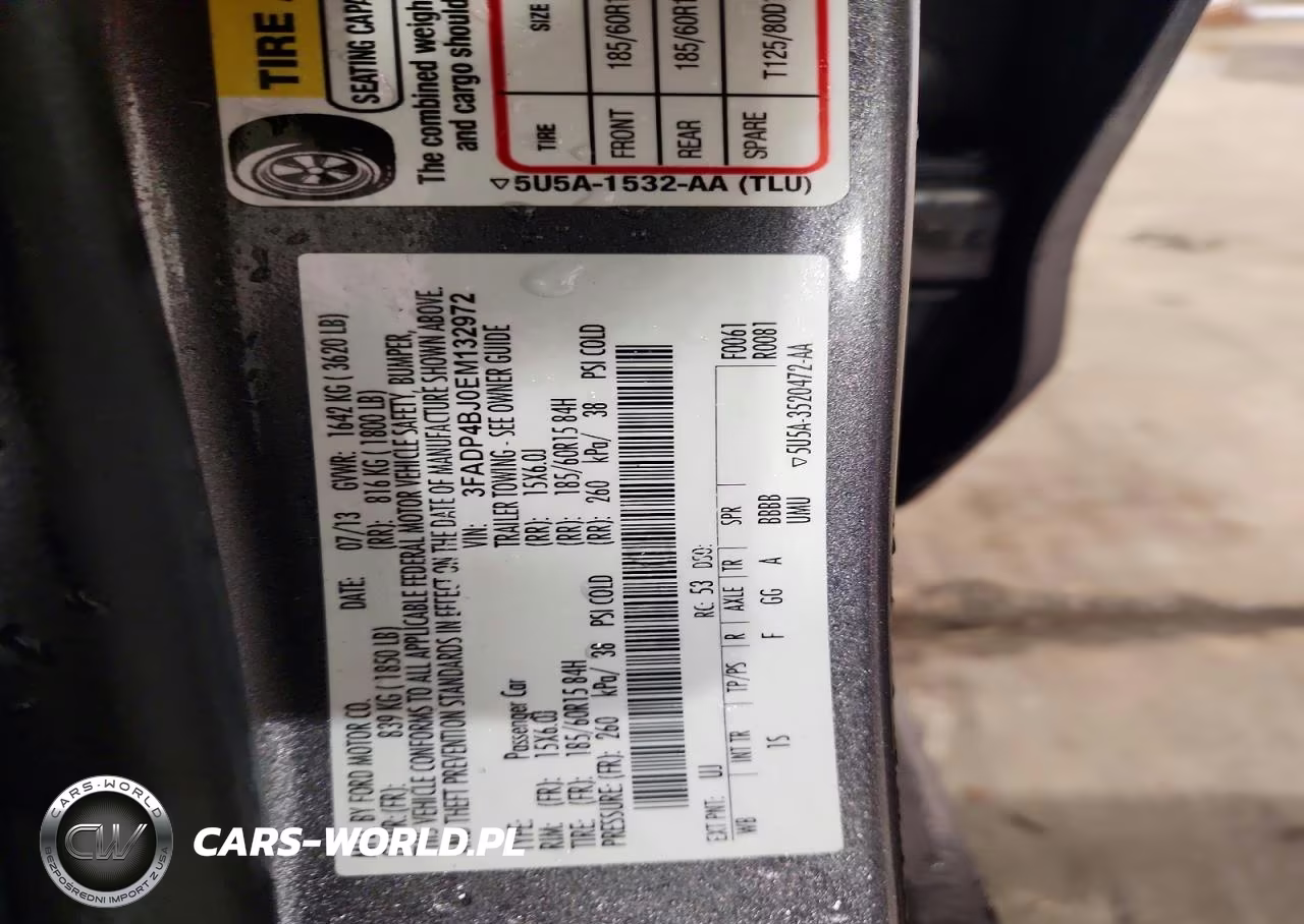 2014 Ford Fiesta Se VIN:3FADP4BJ0EM132972 - 12