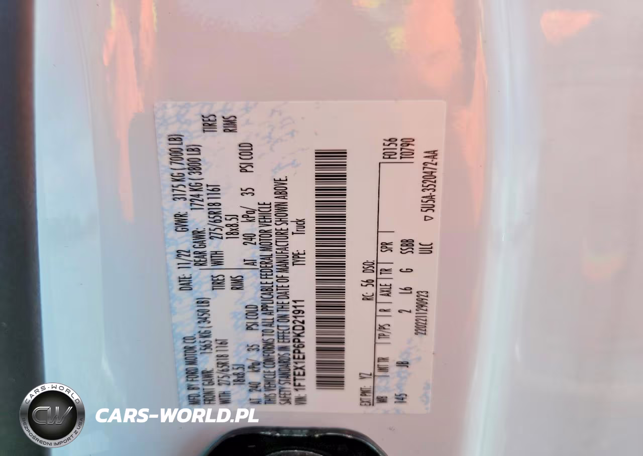 2023 Ford F150 Super Cab VIN:1FTEX1EP6PKD21911 - 12