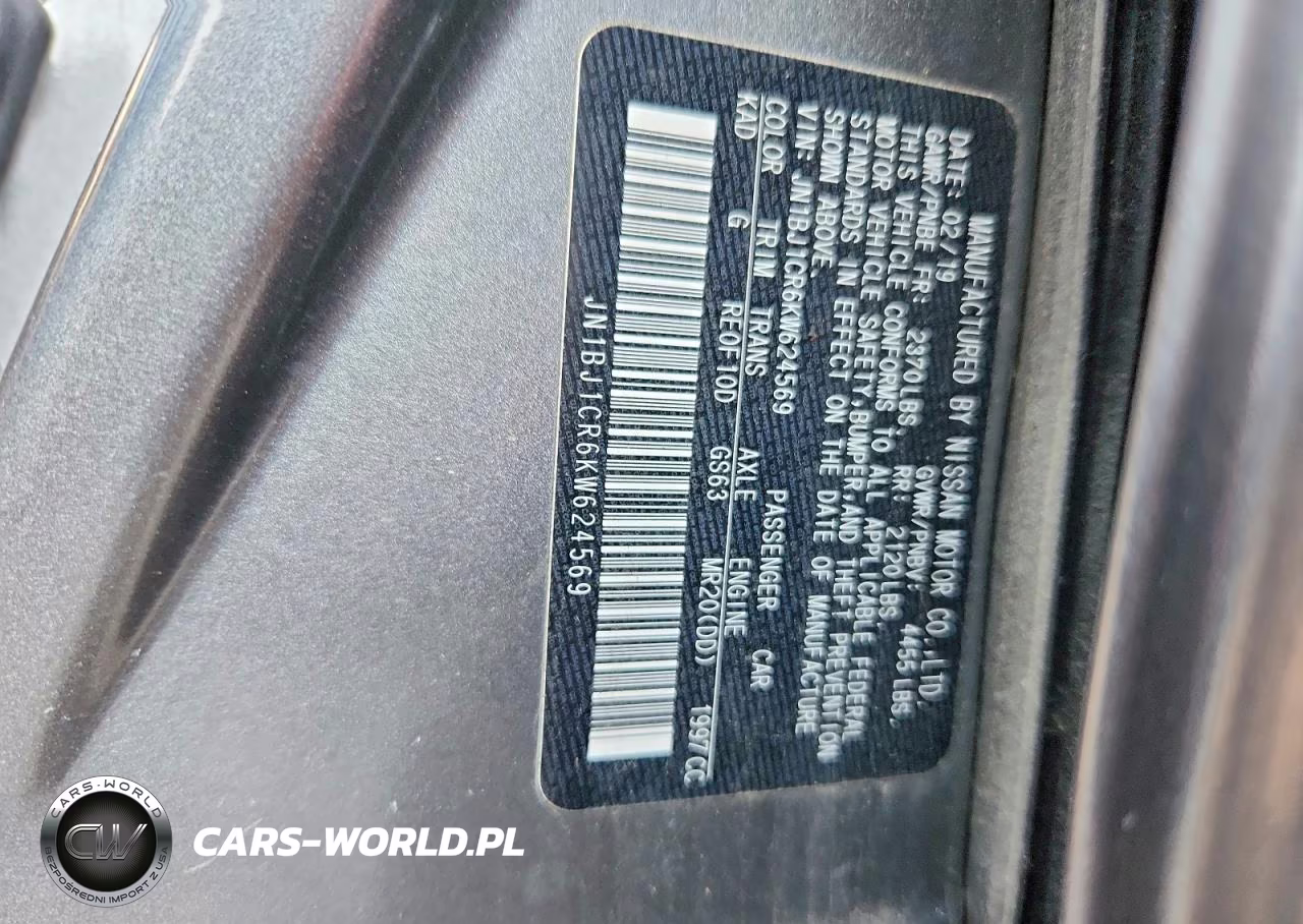 2019 Niss Rogue Sport S VIN:JN1BJ1CR6KW624569 - 13