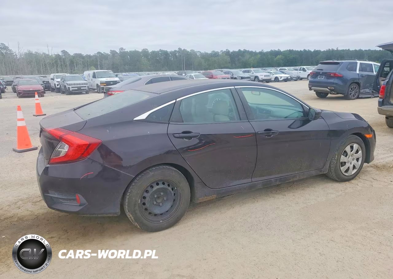 2016 Honda Civic Lx VIN:19XFC2F55GE017460 - 3