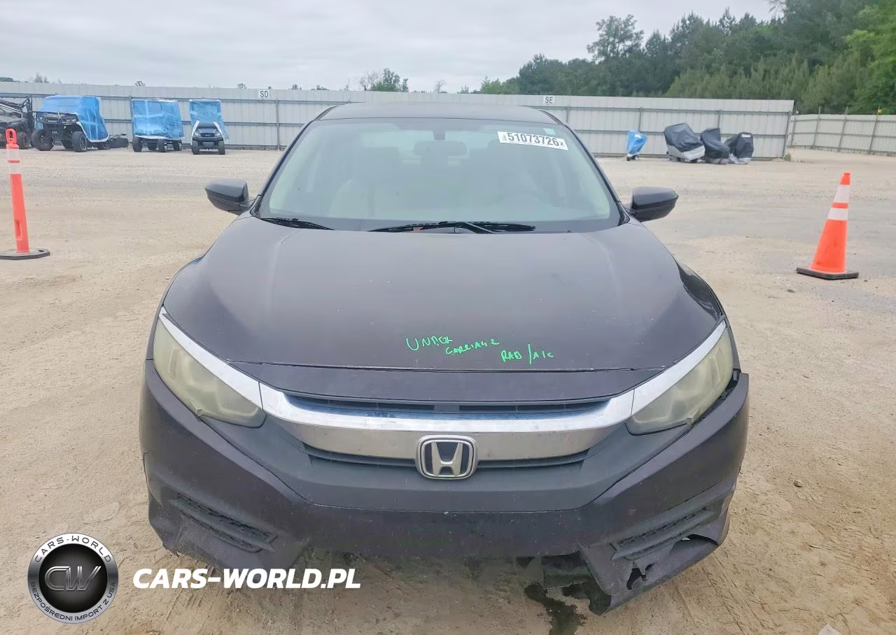 2016 Honda Civic Lx VIN:19XFC2F55GE017460 - 5