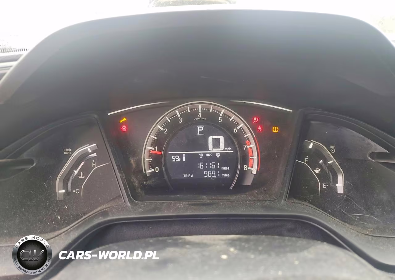 2016 Honda Civic Lx VIN:19XFC2F55GE017460 - 9