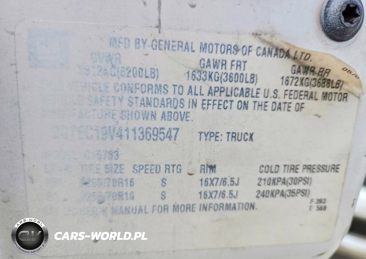 2001 GMC New Sierra C1500 VIN:2GTEC19V411369547 - 12