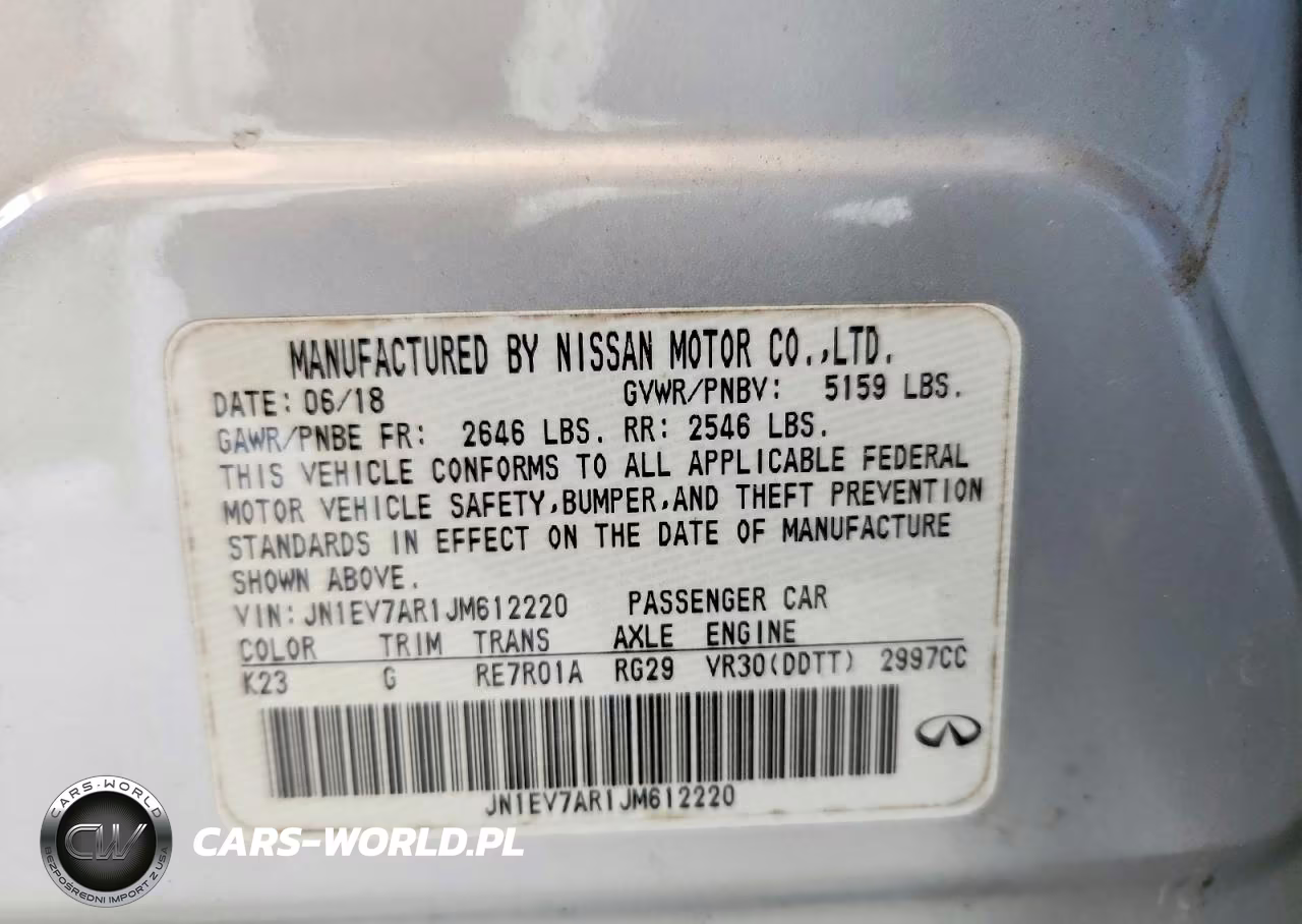 2018 Infiniti Q50 3.0T Luxe VIN:JN1EV7AR1JM612220 - 13