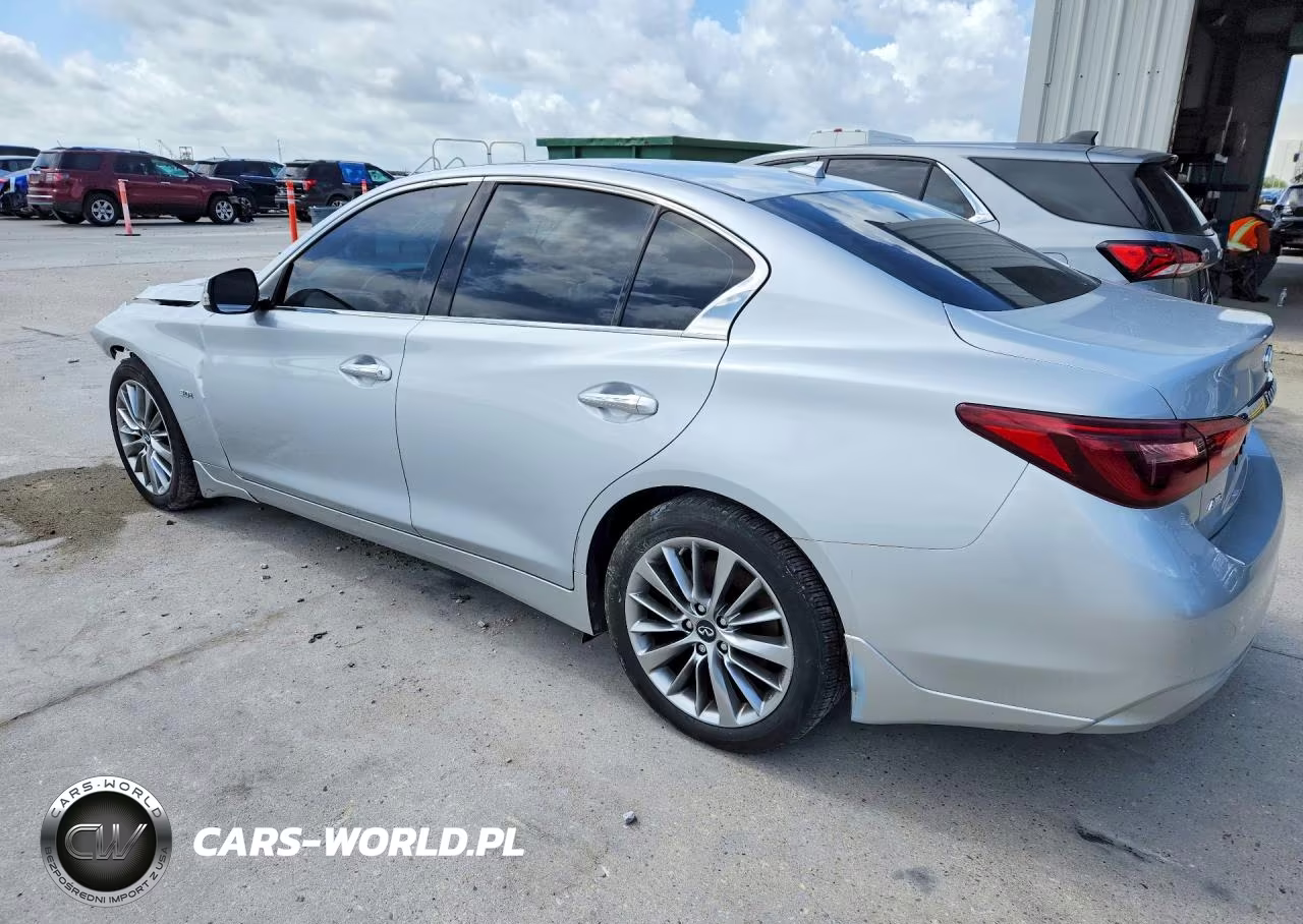 2018 Infiniti Q50 3.0T Luxe VIN:JN1EV7AR1JM612220 - 2