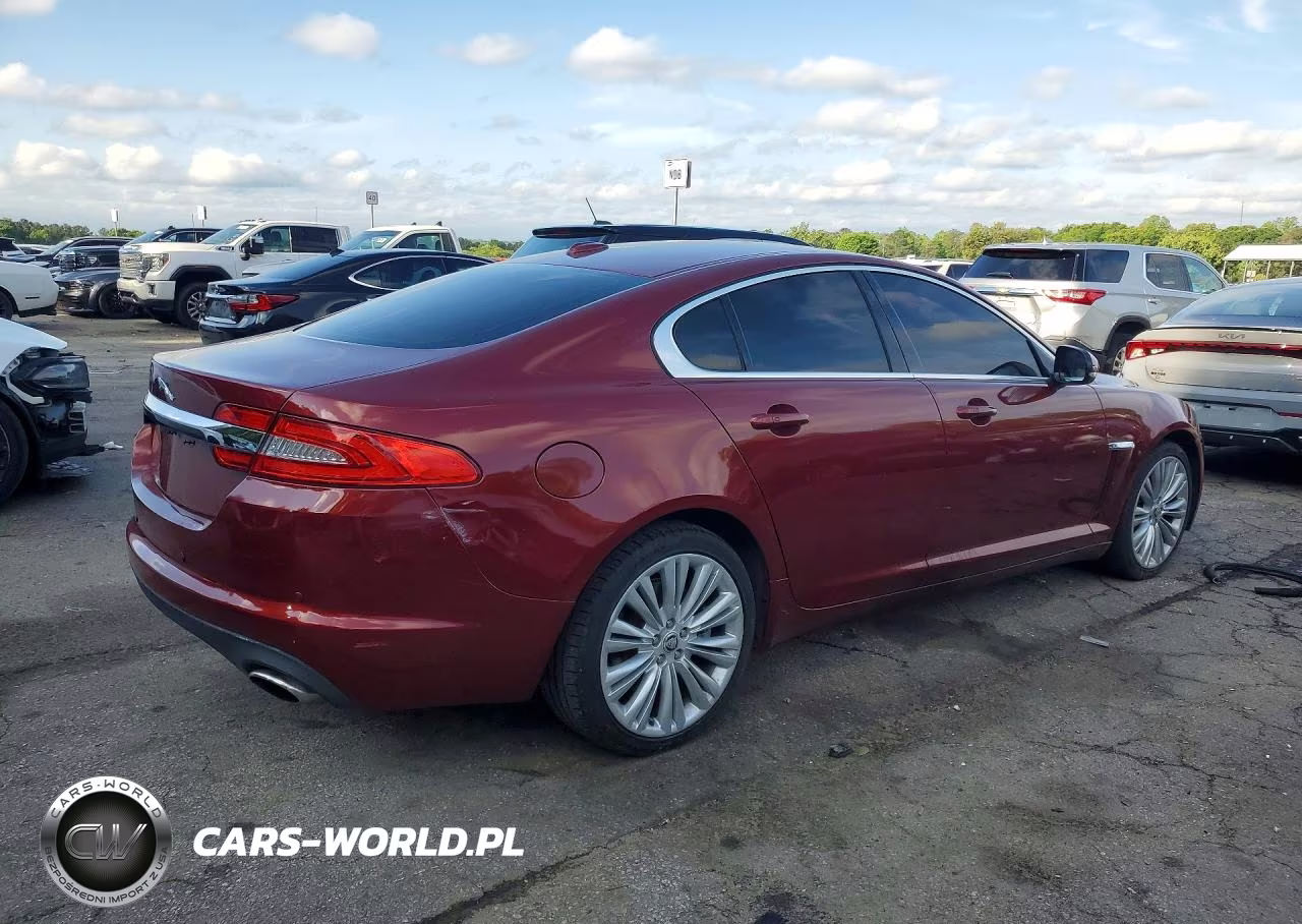 2012 Jaguar Xf Portfolio VIN:SAJWA0HBXCLS43400 - 3