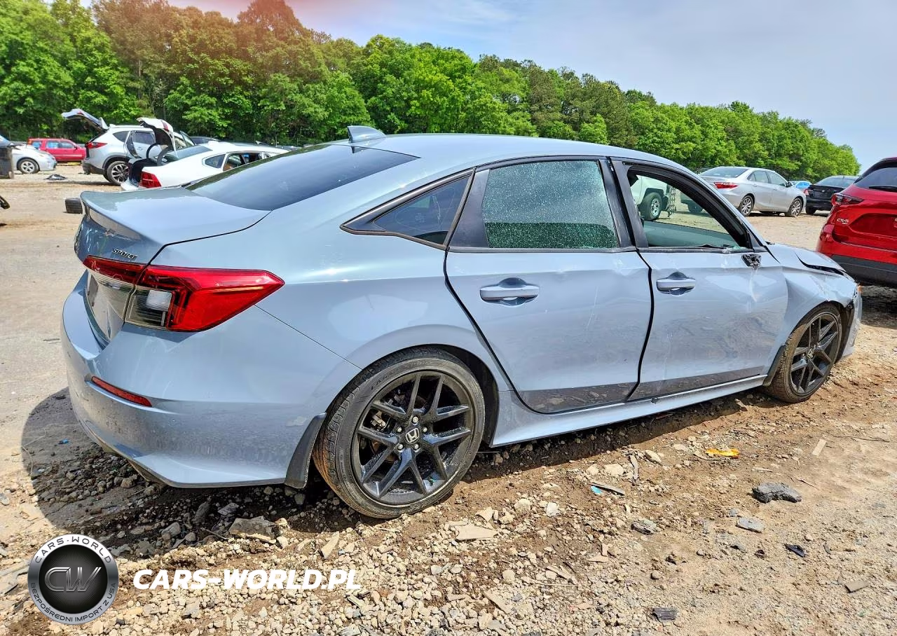2022 Honda Civic Sport VIN:2HGFE2F54NH541356 - 3
