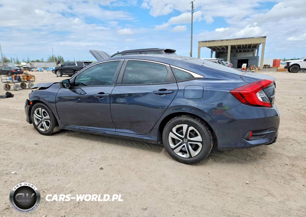 2018 Honda Civic Lx VIN:2HGFC2F57JH607348 - 2