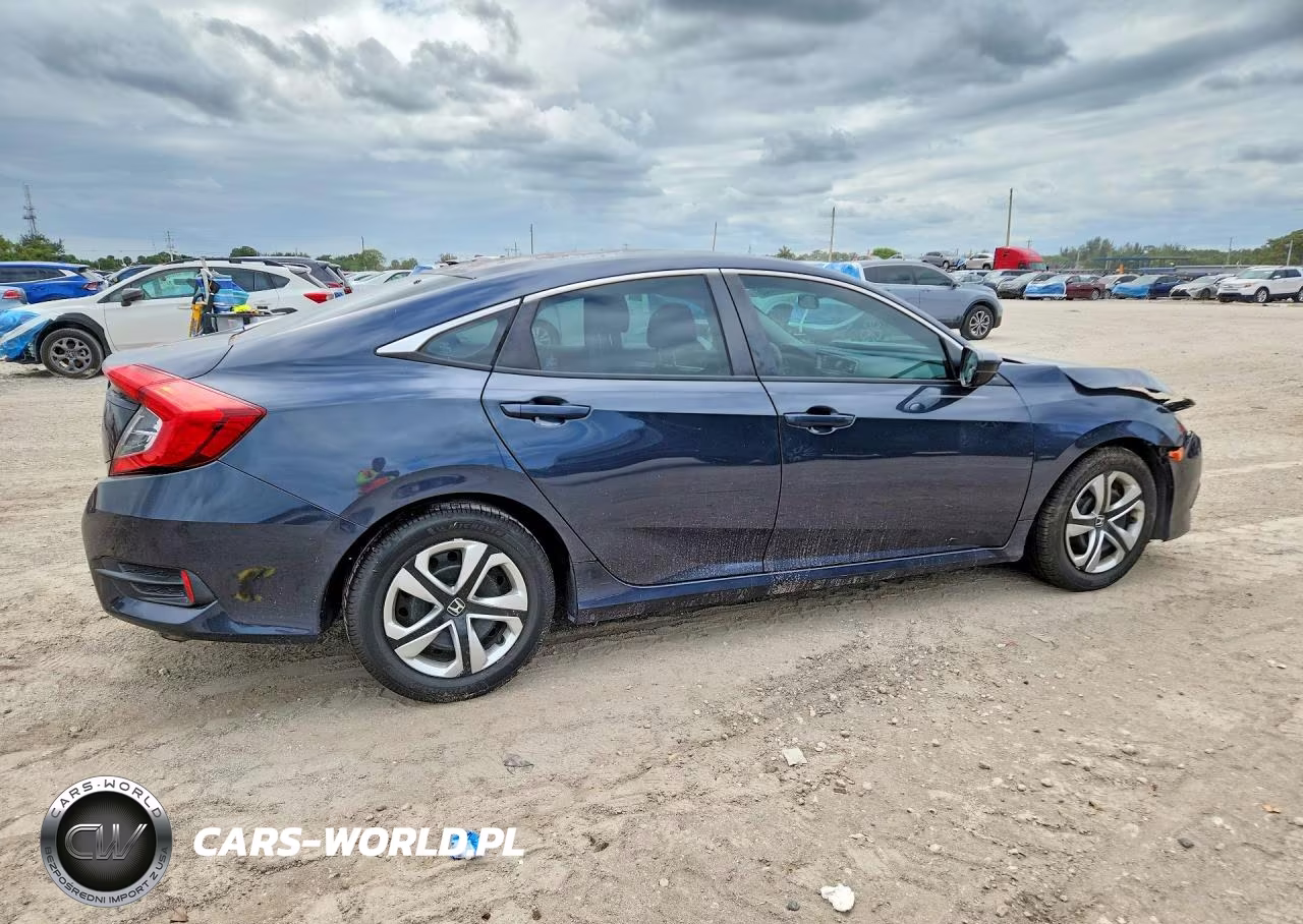 2018 Honda Civic Lx VIN:2HGFC2F57JH607348 - 3