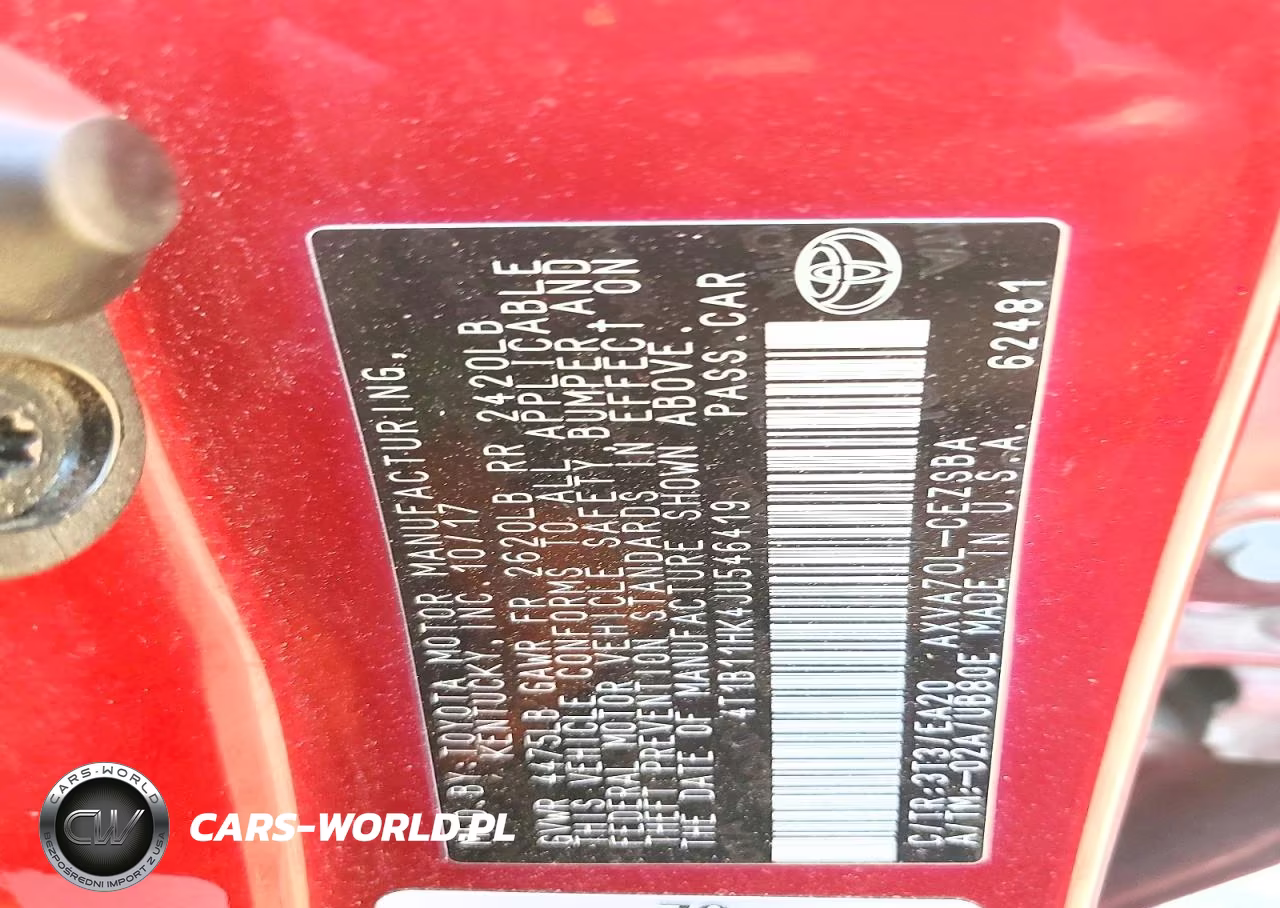 2018 Toyota Camry Se VIN:4T1B11HK4JU546419 - 12