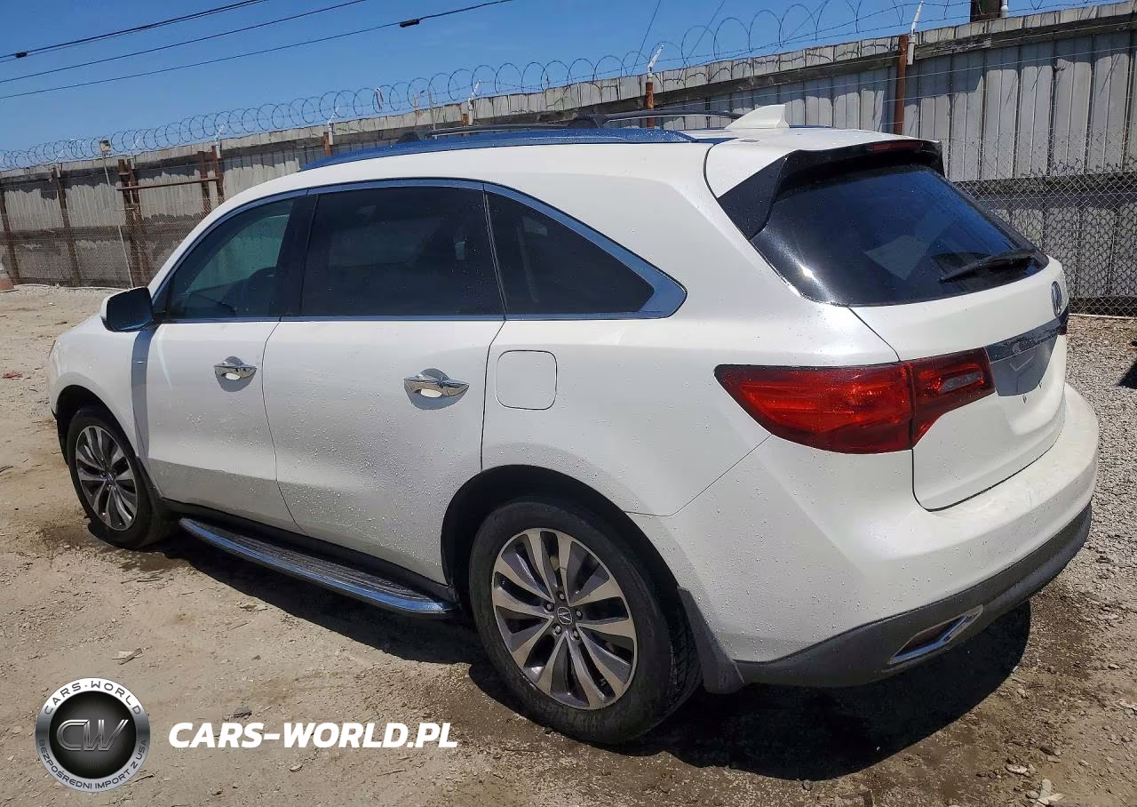 2014 Acura Mdx Technology VIN:5FRYD3H4XEB014060 - 2