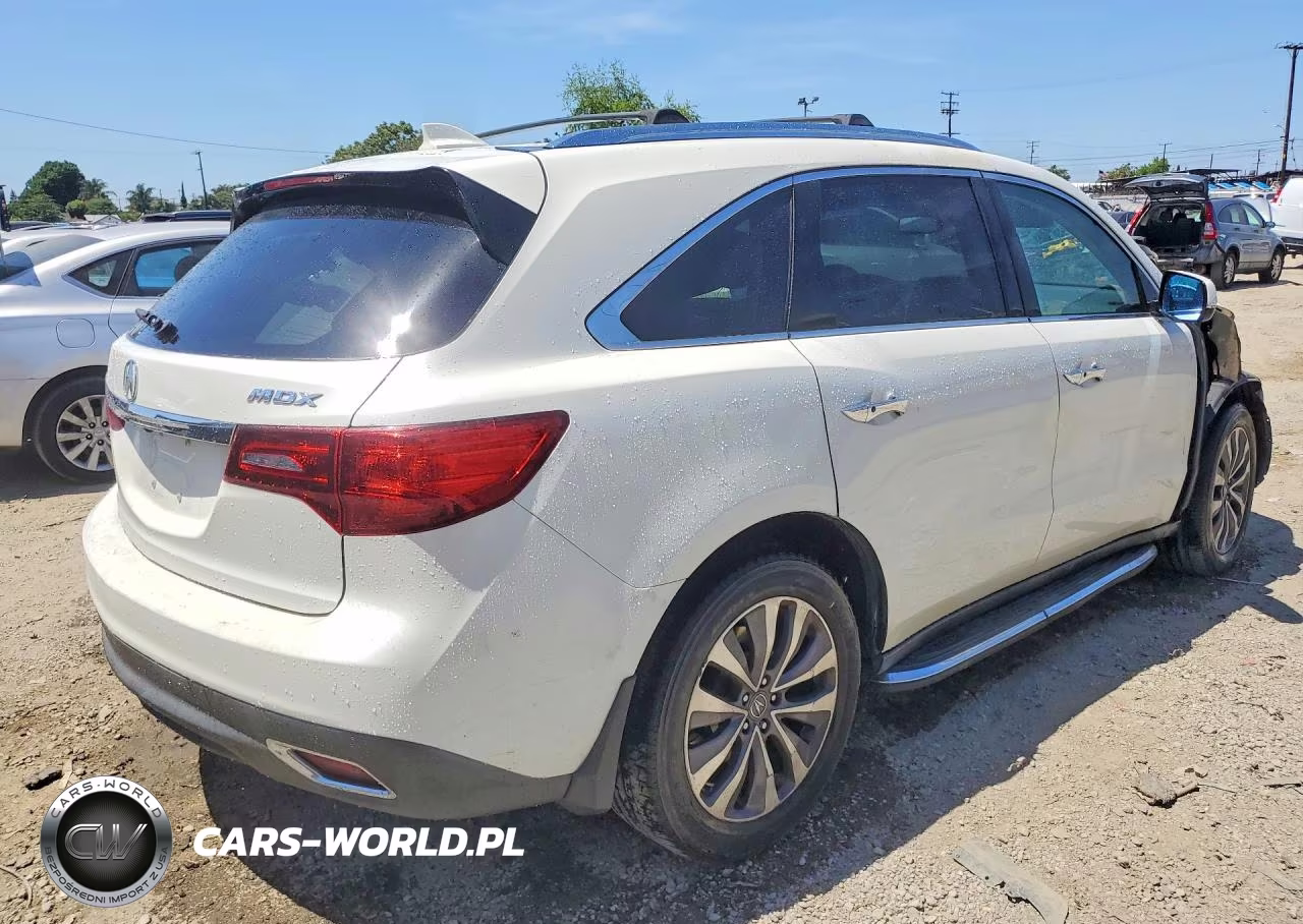 2014 Acura Mdx Technology VIN:5FRYD3H4XEB014060 - 3