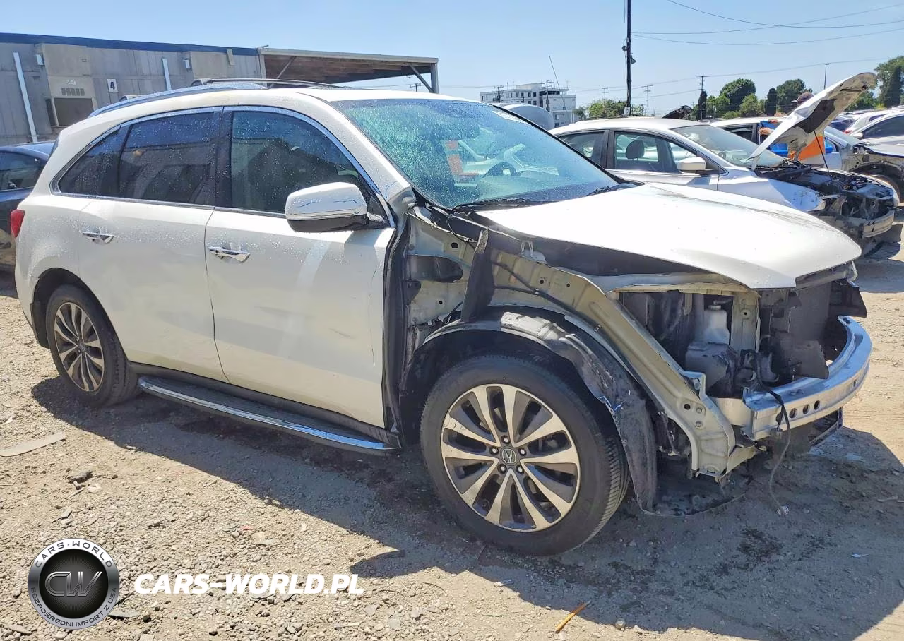 2014 Acura Mdx Technology VIN:5FRYD3H4XEB014060 - 4
