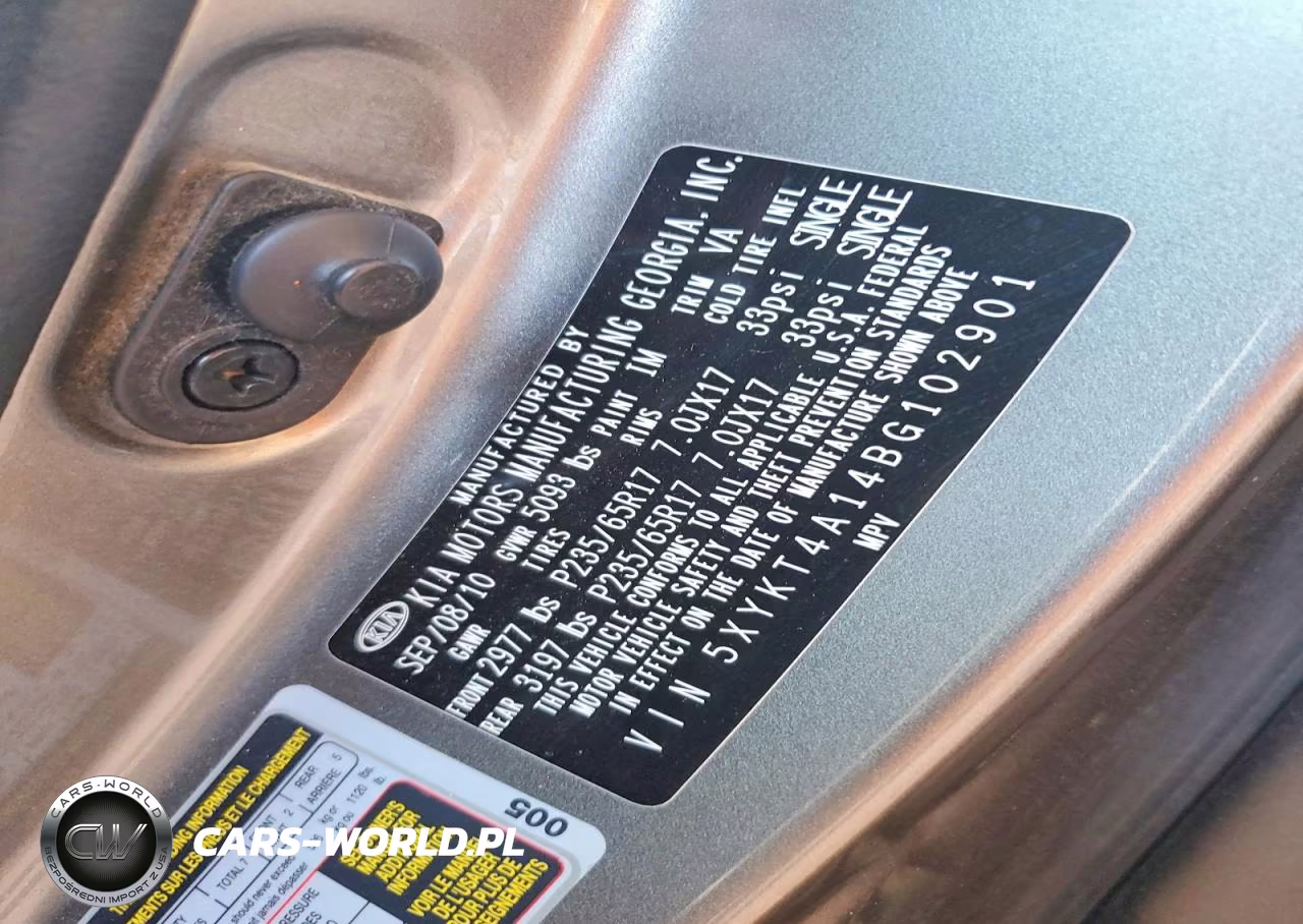 2011 Kia Sorento Lx VIN:5XYKT4A14BG102901 - 13