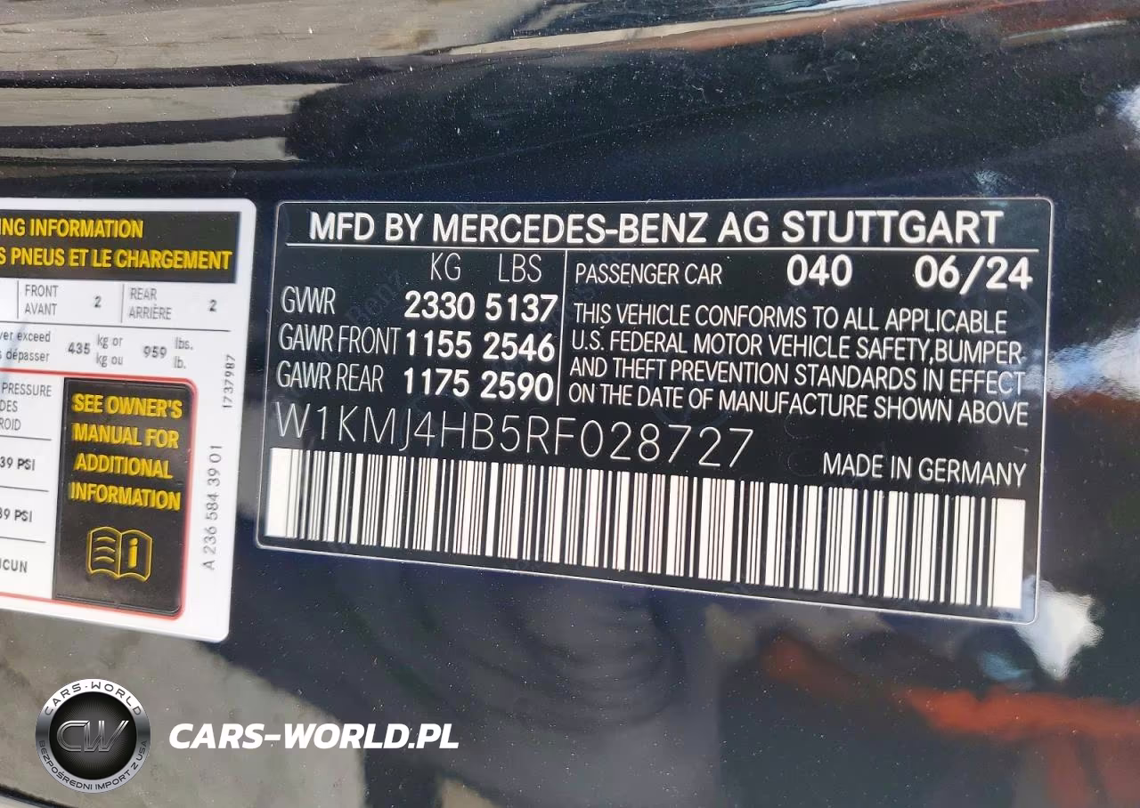 2024 Mercedes-Benz Cle 300 4Matic VIN:W1KMJ4HB5RF028727 - 12