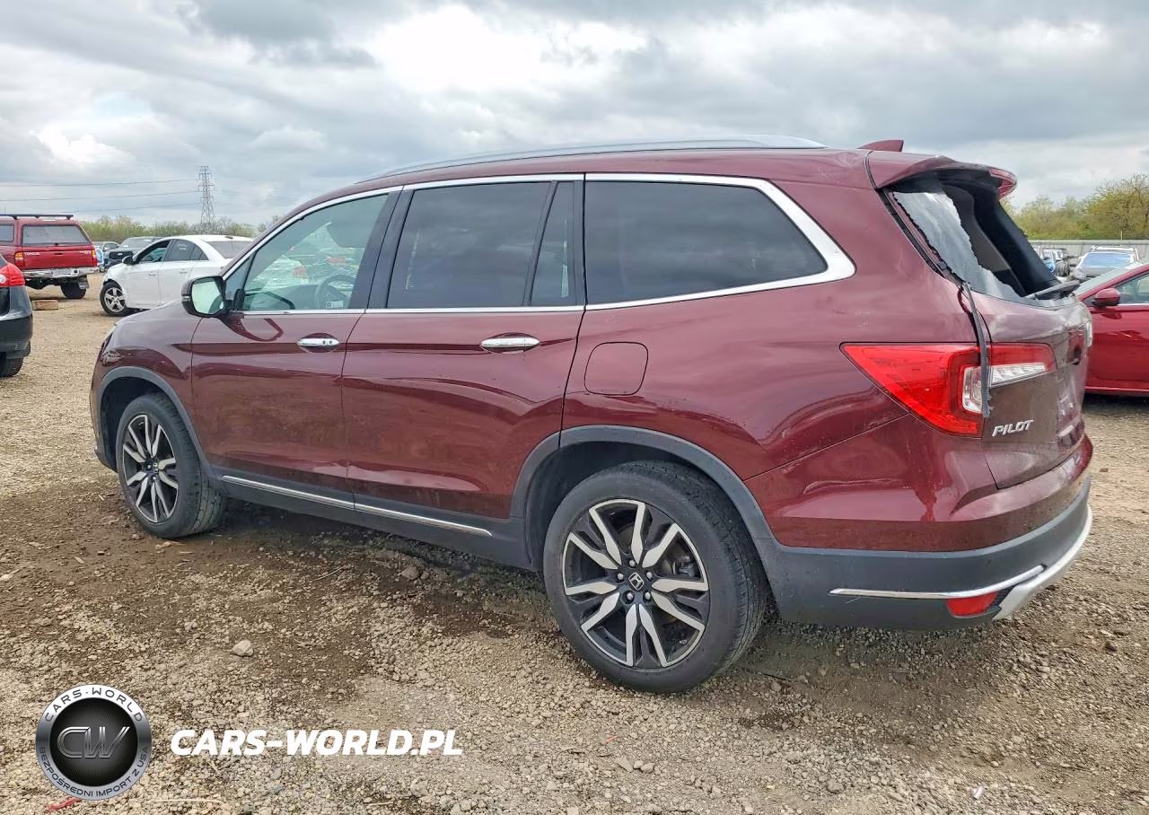 2019 Honda Pilot Touring VIN:5FNYF6H69KB040224 - 2