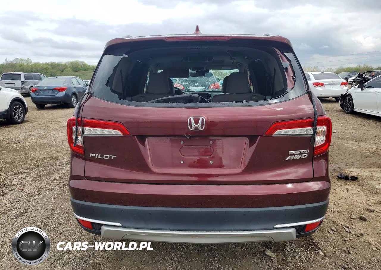 2019 Honda Pilot Touring VIN:5FNYF6H69KB040224 - 6