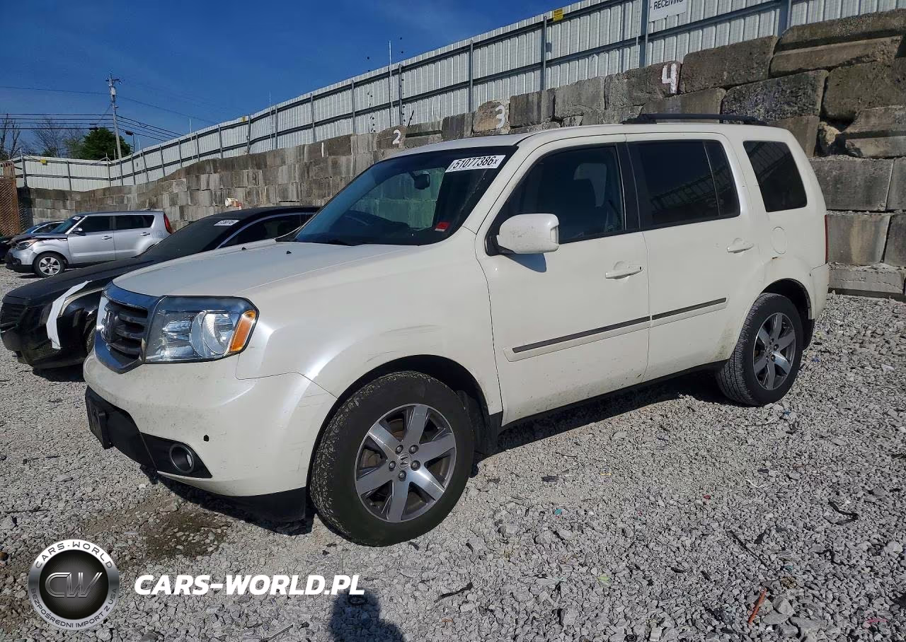 2015 Honda Pilot Touring VIN:5FNYF4H99FB014064 - 1