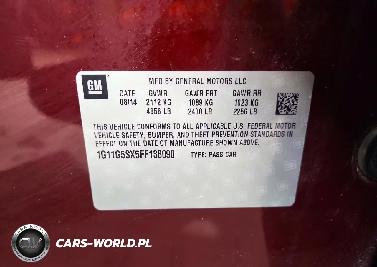 2015 Chevrolet Malibu Ltz VIN:1G11G5SX5FF138090 - 13