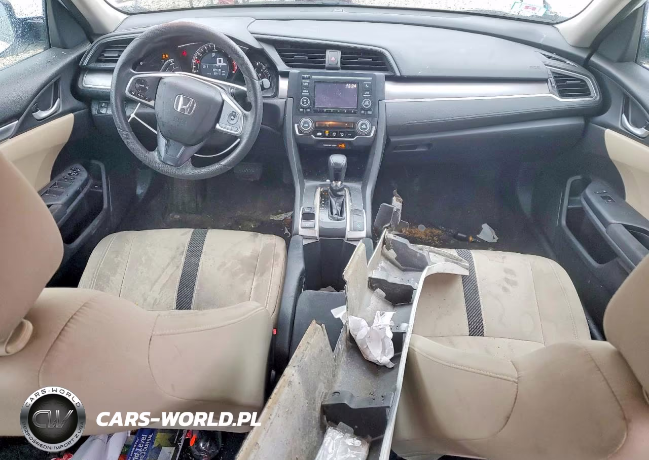 2016 Honda Civic Lx VIN:19XFC2F52GE210004 - 8