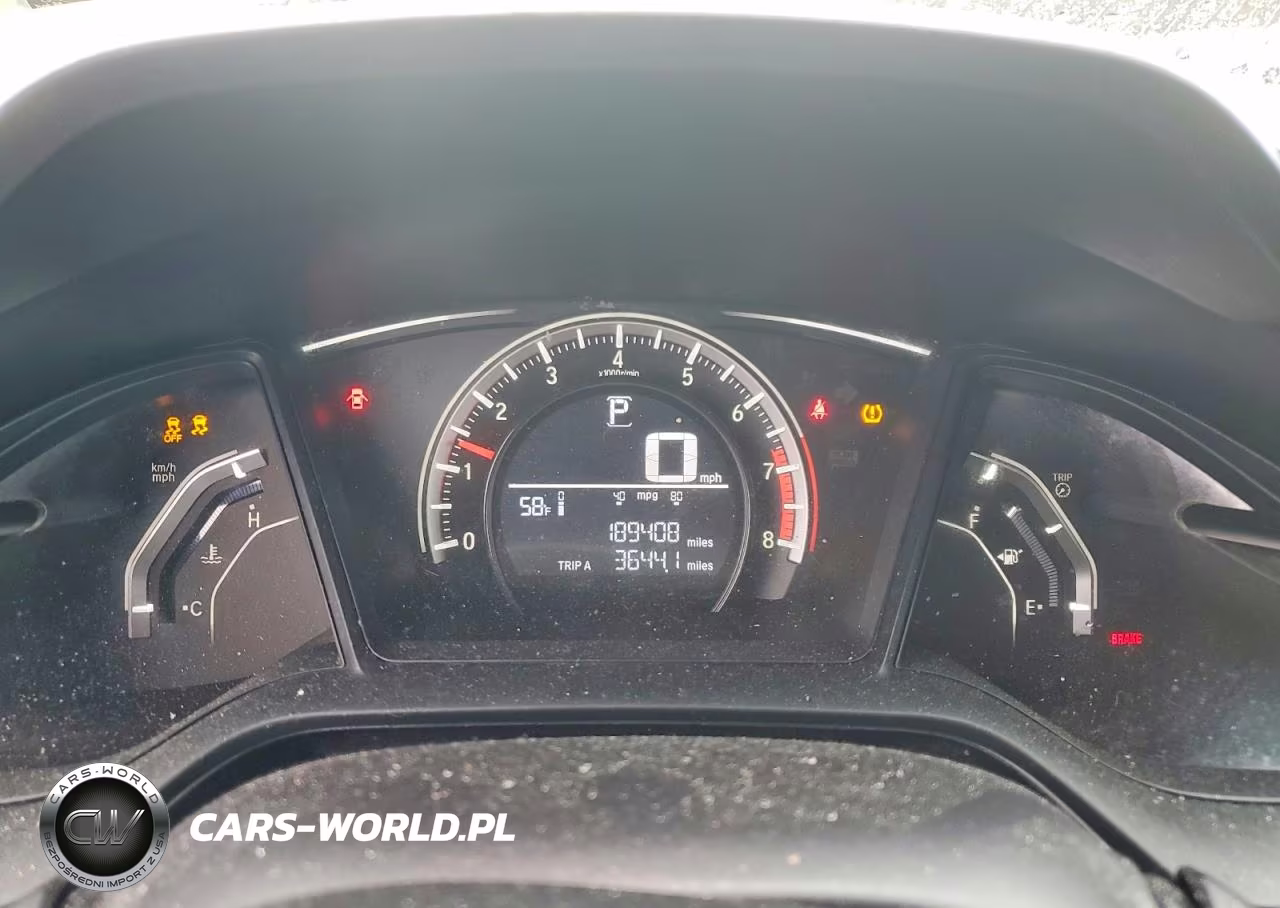 2016 Honda Civic Lx VIN:19XFC2F52GE210004 - 9