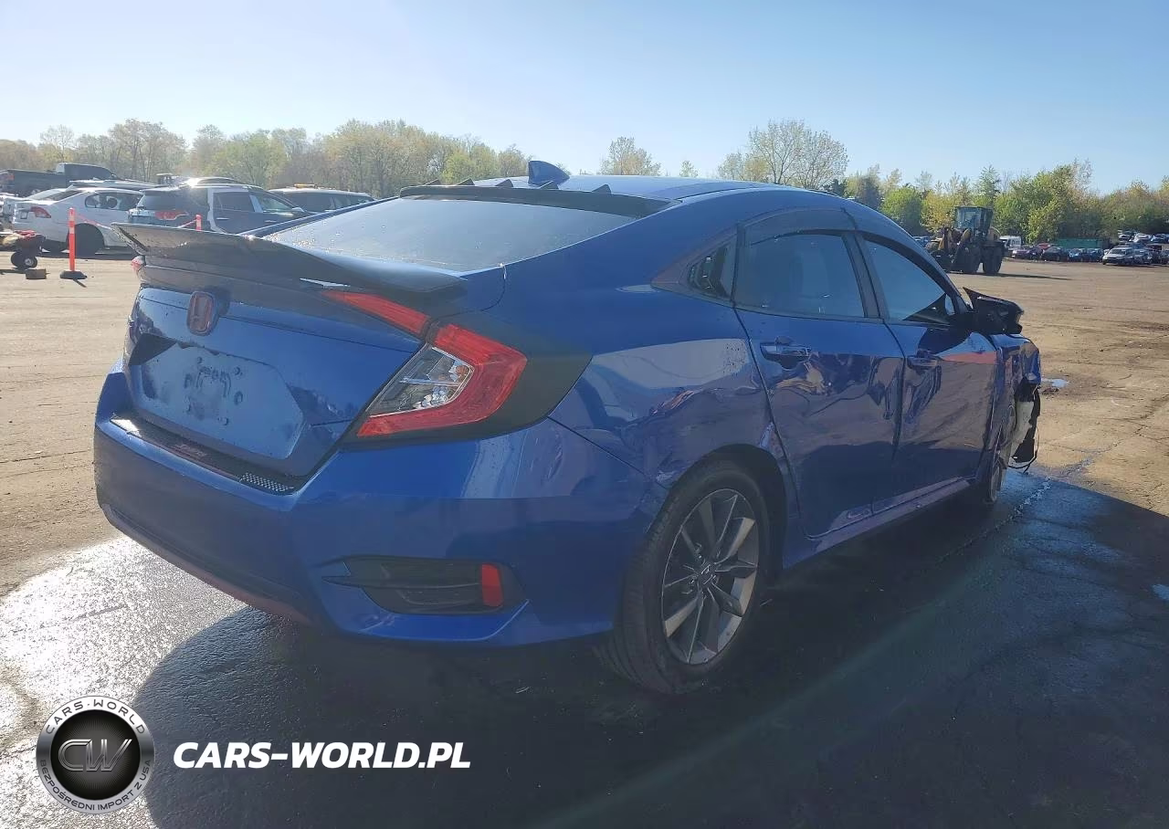 2019 Honda Civic Lx VIN:2HGFC2F66KH531521 - 3