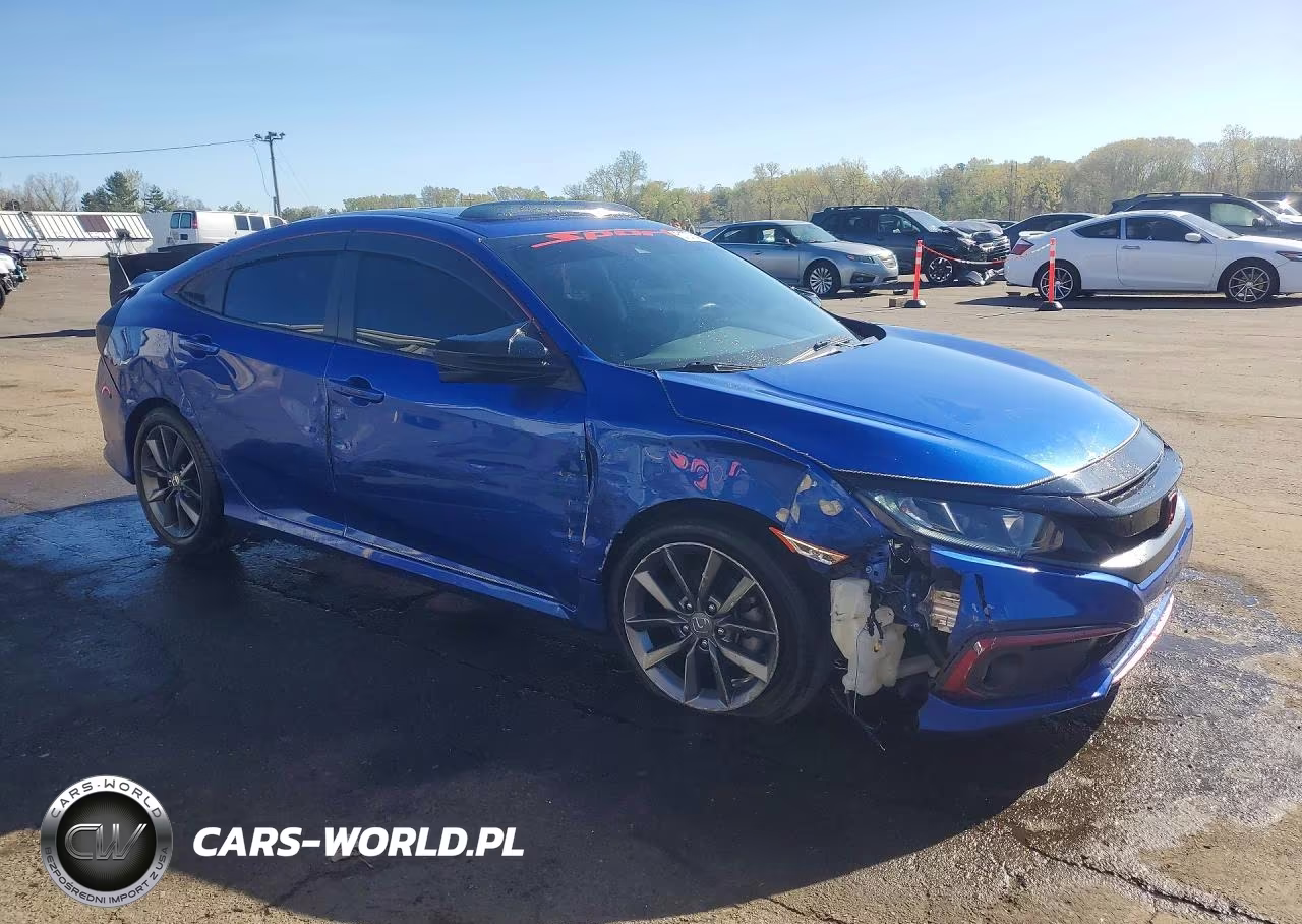 2019 Honda Civic Lx VIN:2HGFC2F66KH531521 - 4
