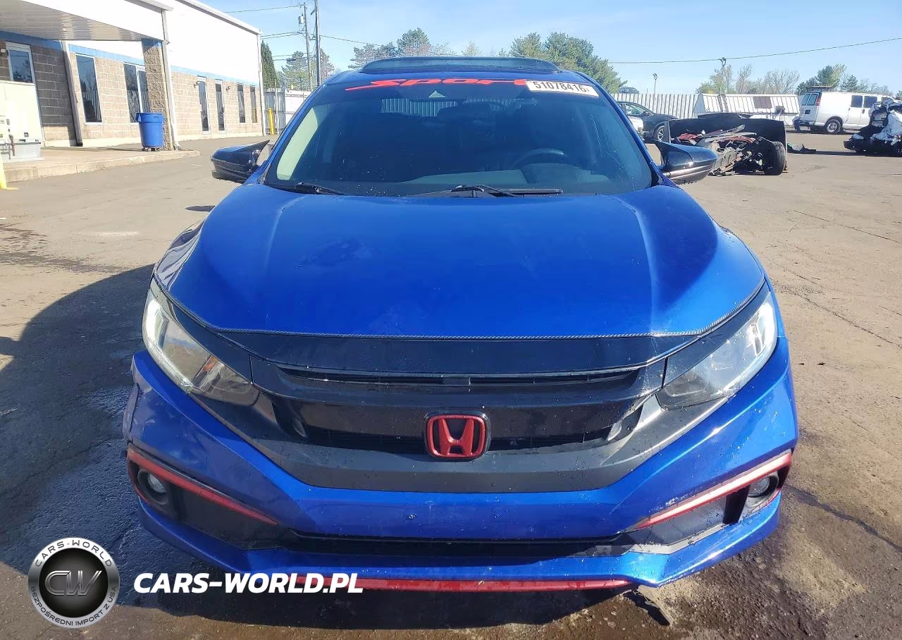 2019 Honda Civic Lx VIN:2HGFC2F66KH531521 - 5