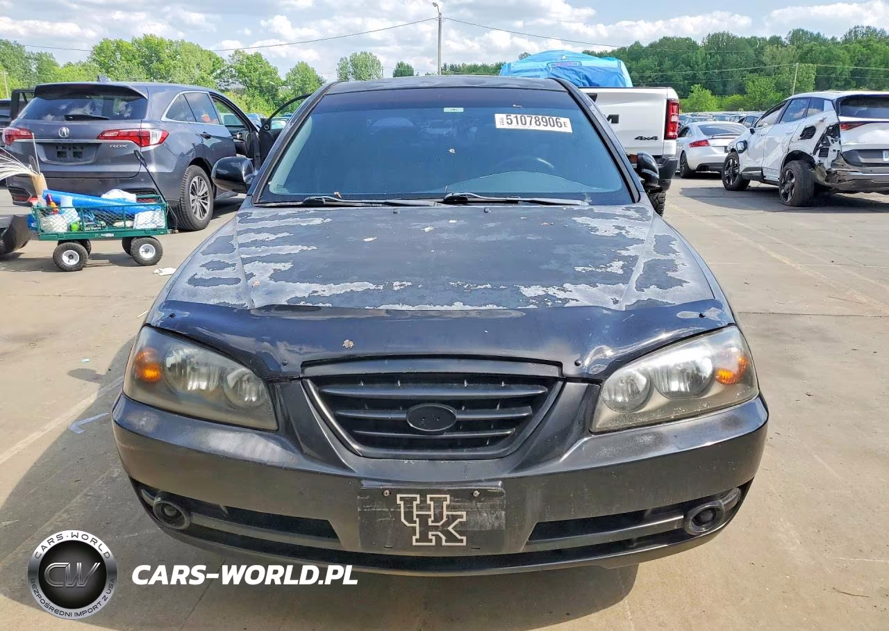 2006 Hyundai Elantra Gls VIN:KMHDN46D16U369001 - 5