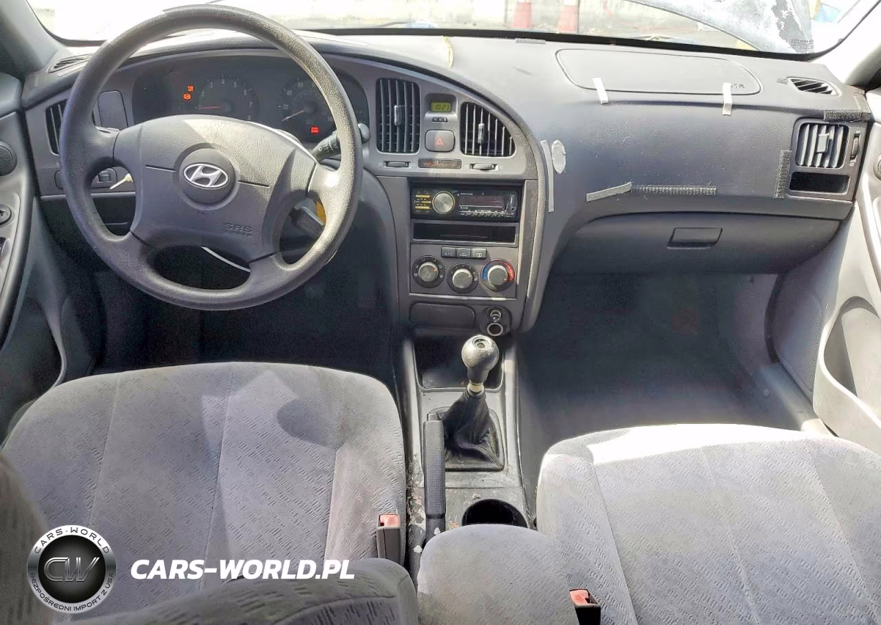 2006 Hyundai Elantra Gls VIN:KMHDN46D16U369001 - 8