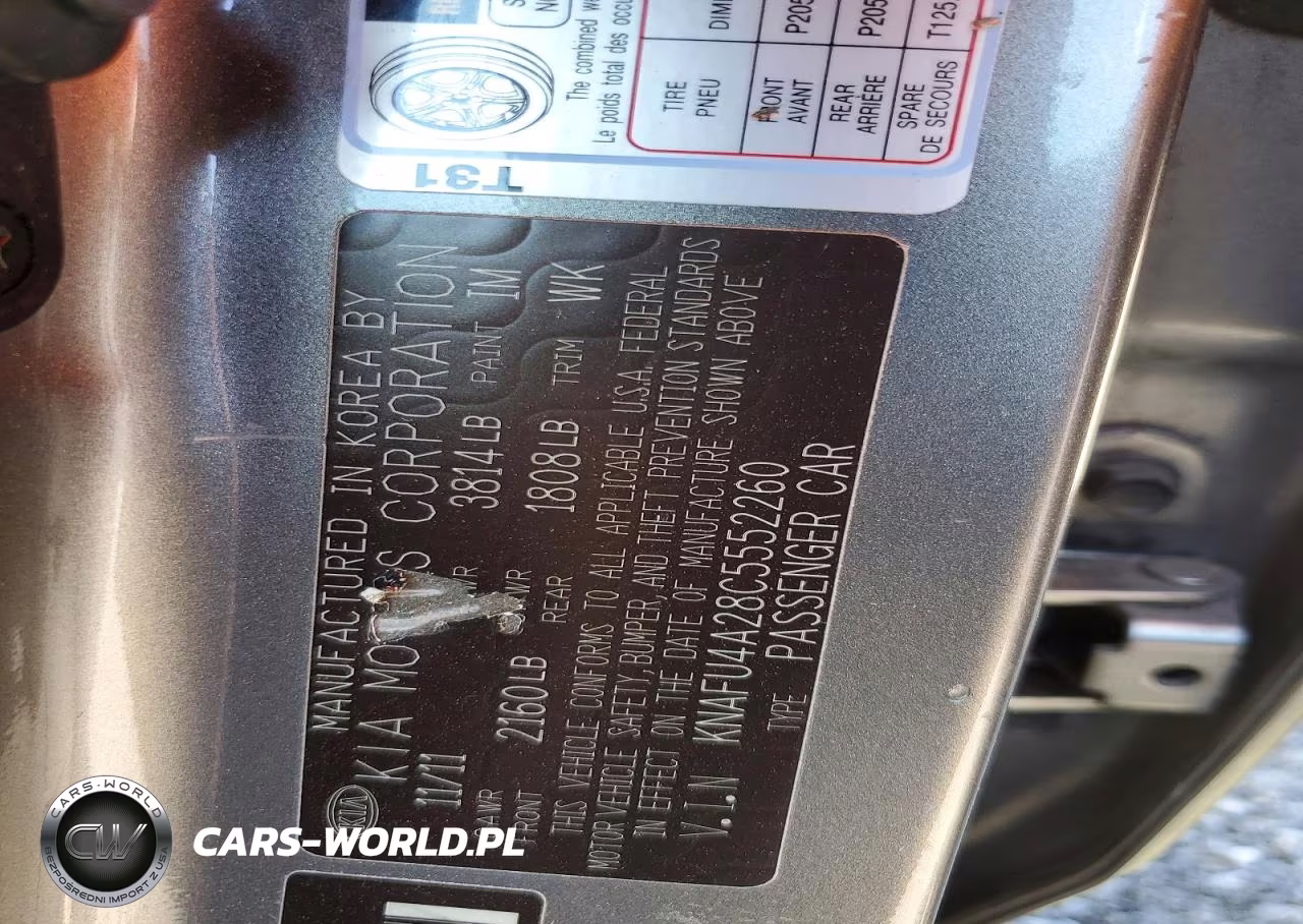2012 Kia Forte Ex VIN:KNAFU4A28C5552260 - 12