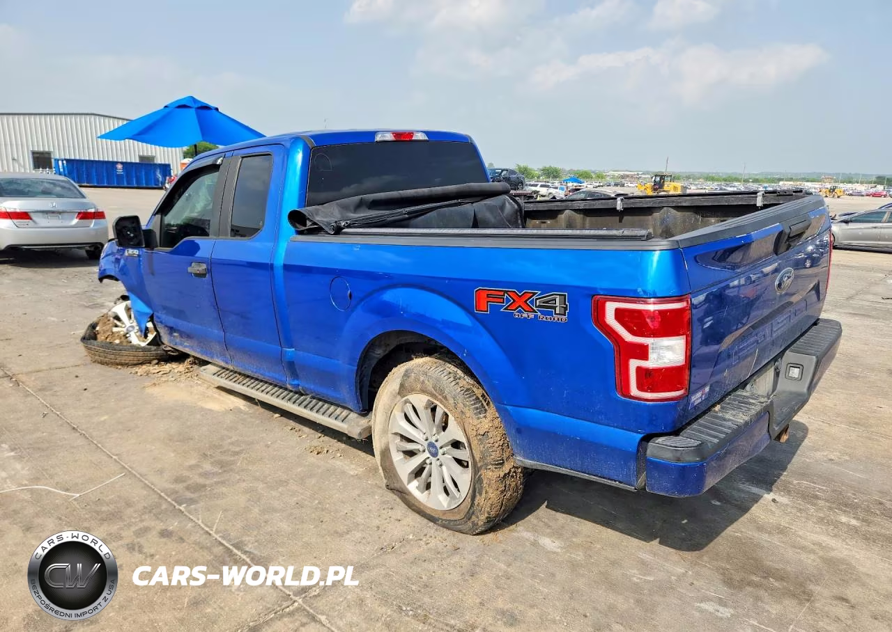 2018 Ford F150 Super Cab VIN:1FTFX1E57JKC02324 - 2