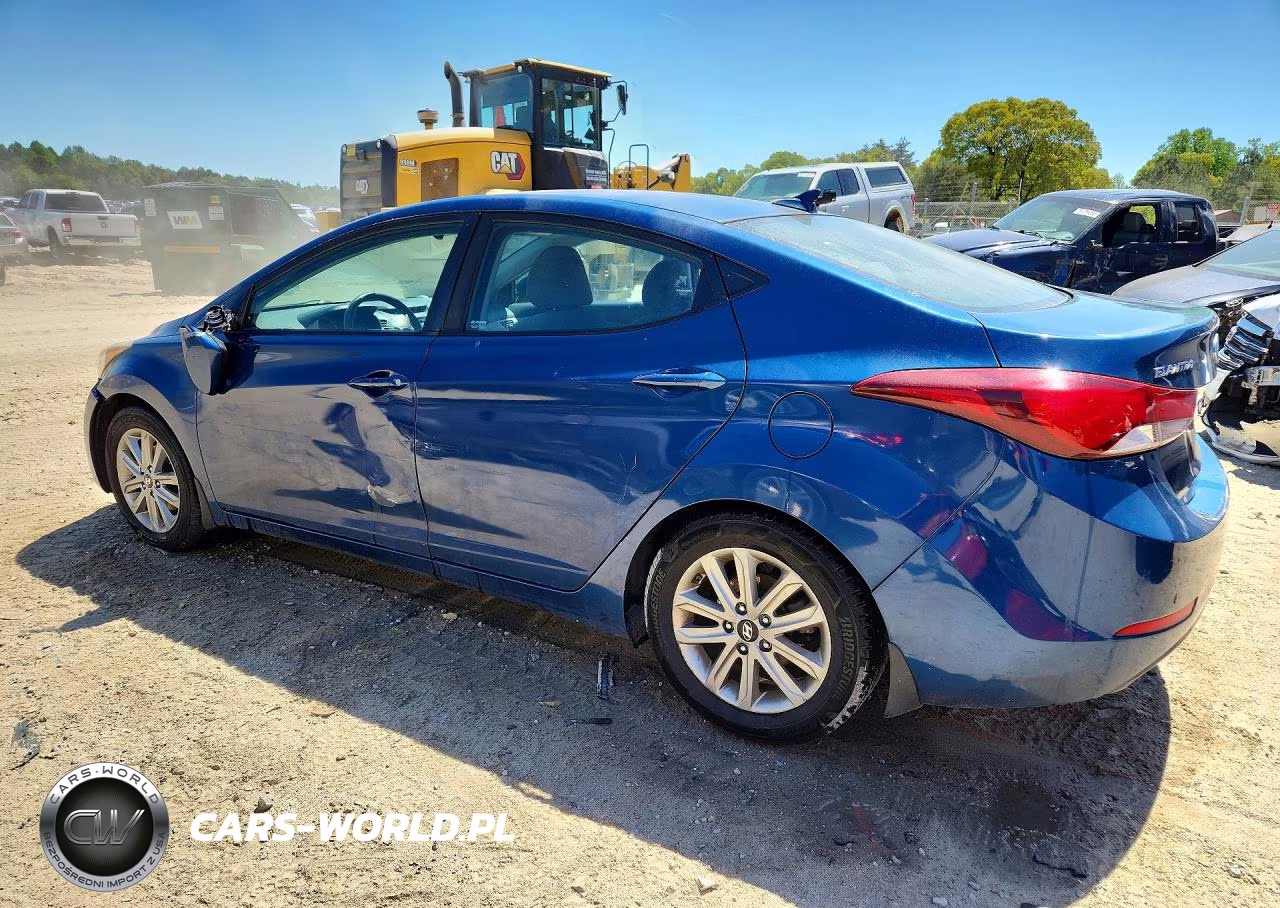 2015 Hyundai Elantra Se VIN:KMHDH4AE6FU381961 - 2