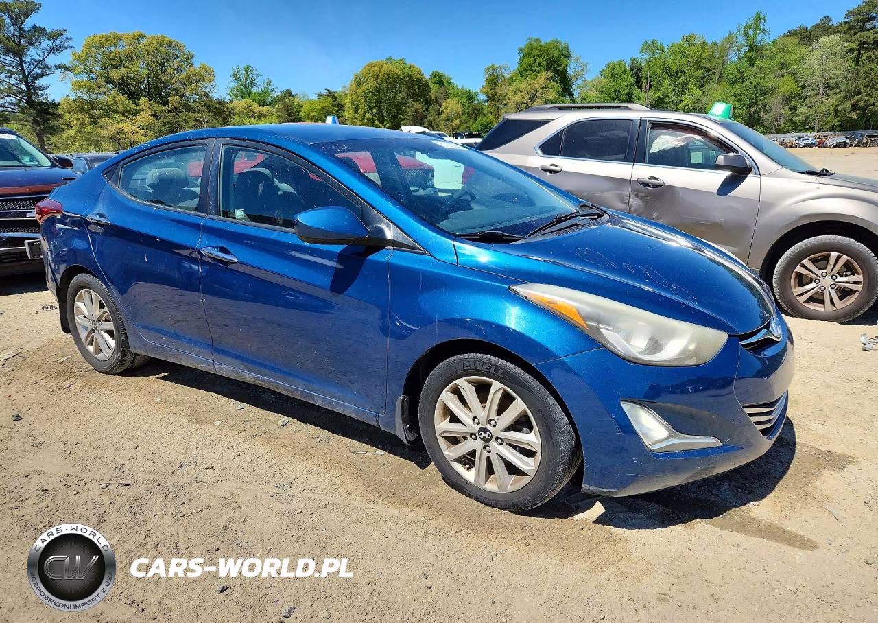 2015 Hyundai Elantra Se VIN:KMHDH4AE6FU381961 - 4