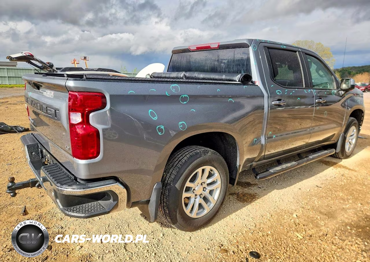 2020 Chevrolet Silverado K1500 Lt VIN:3GCUYDED6LG375372 - 3