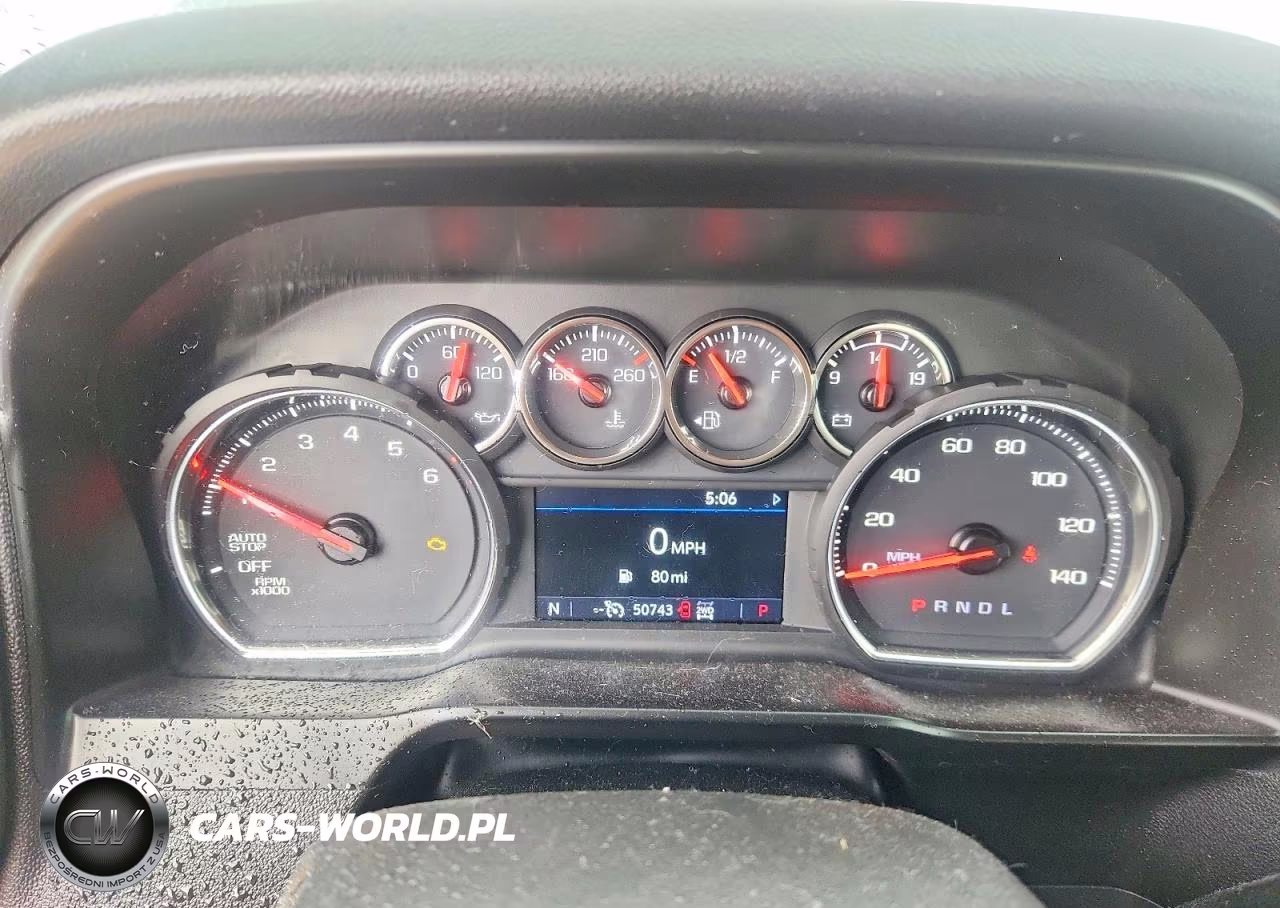 2020 Chevrolet Silverado K1500 Lt VIN:3GCUYDED6LG375372 - 9