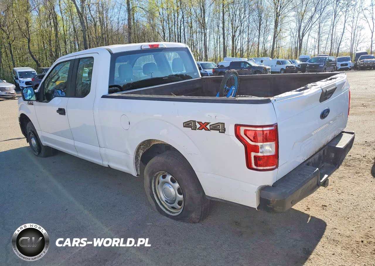 2018 Ford F150 Super Cab VIN:1FTEX1EBXJKE51606 - 2