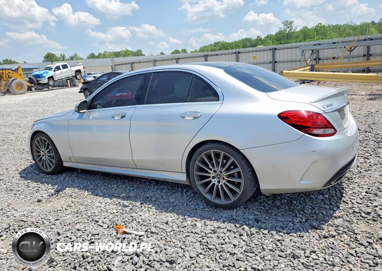 2017 Mercedes-Benz C 300 VIN:55SWF4JB6HU212588 - 2