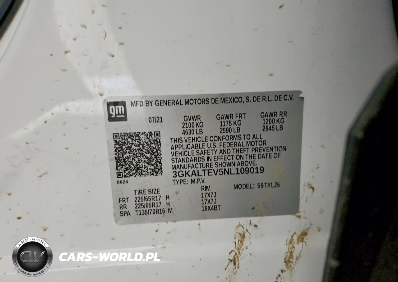 2022 GMC Terrain Sle VIN:3GKALTEV5NL109019 - 13