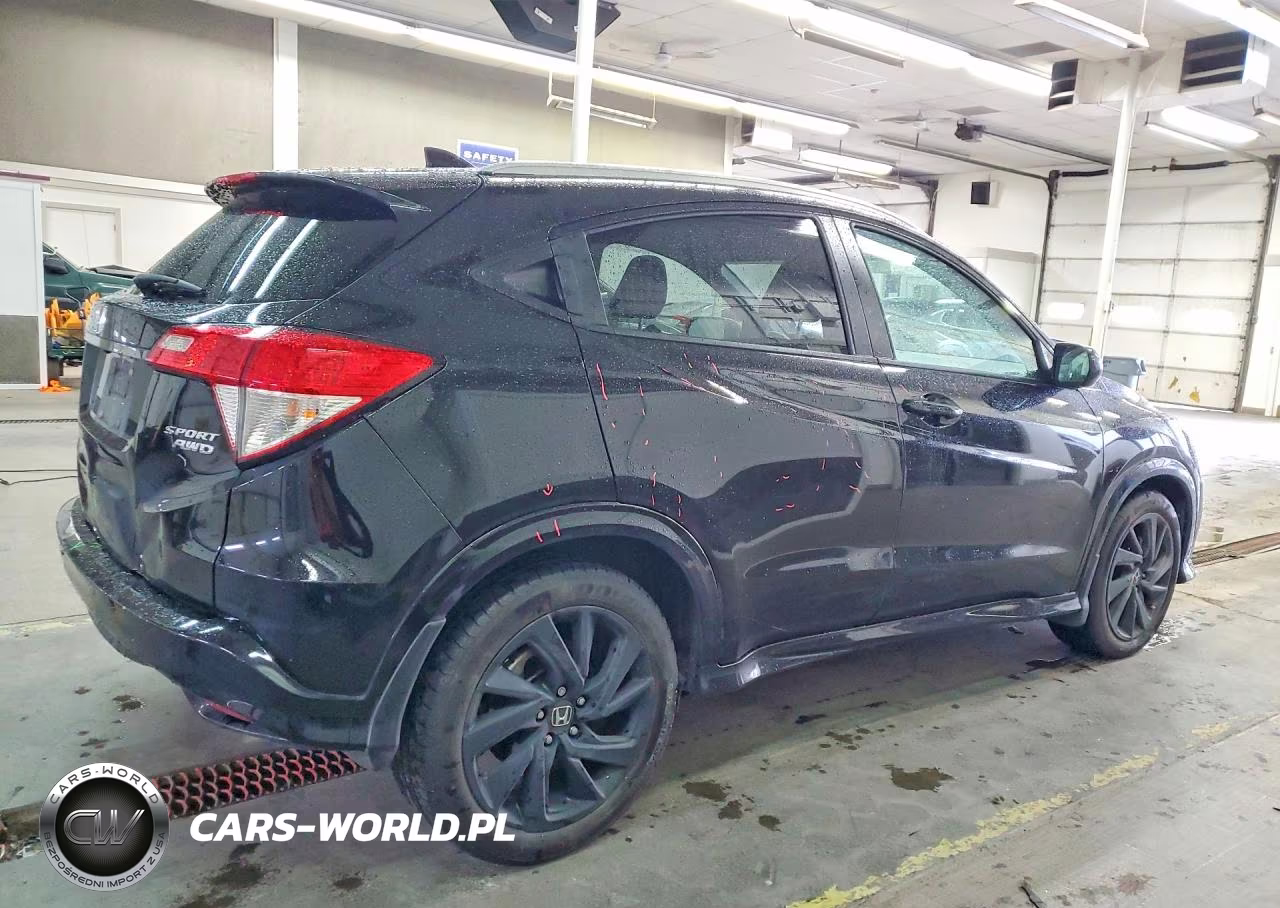 2021 Honda Hr-V Sport VIN:3CZRU6H16MM752018 - 3