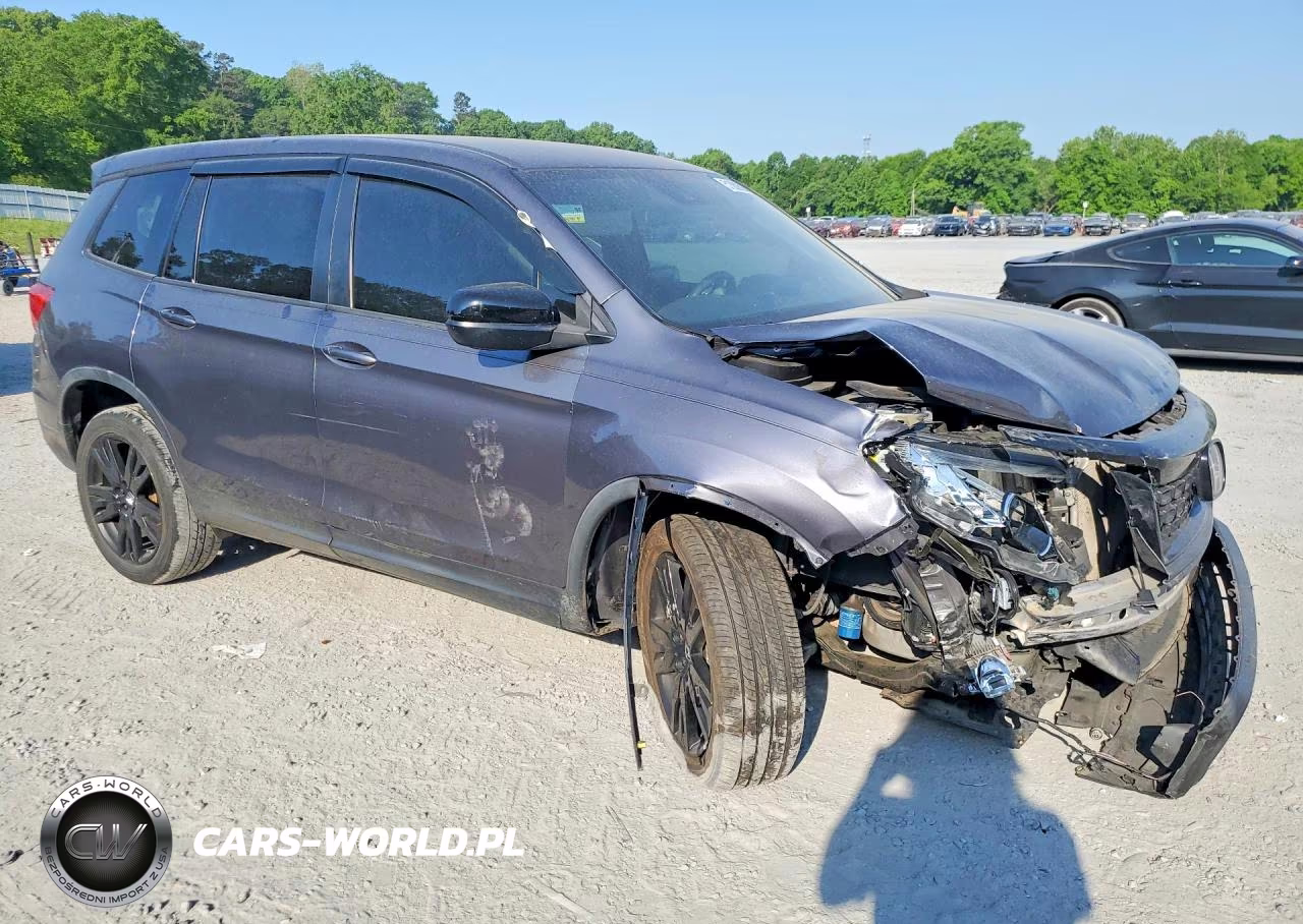 2021 Honda Passport Sport VIN:5FNYF8H25MB016661 - 4