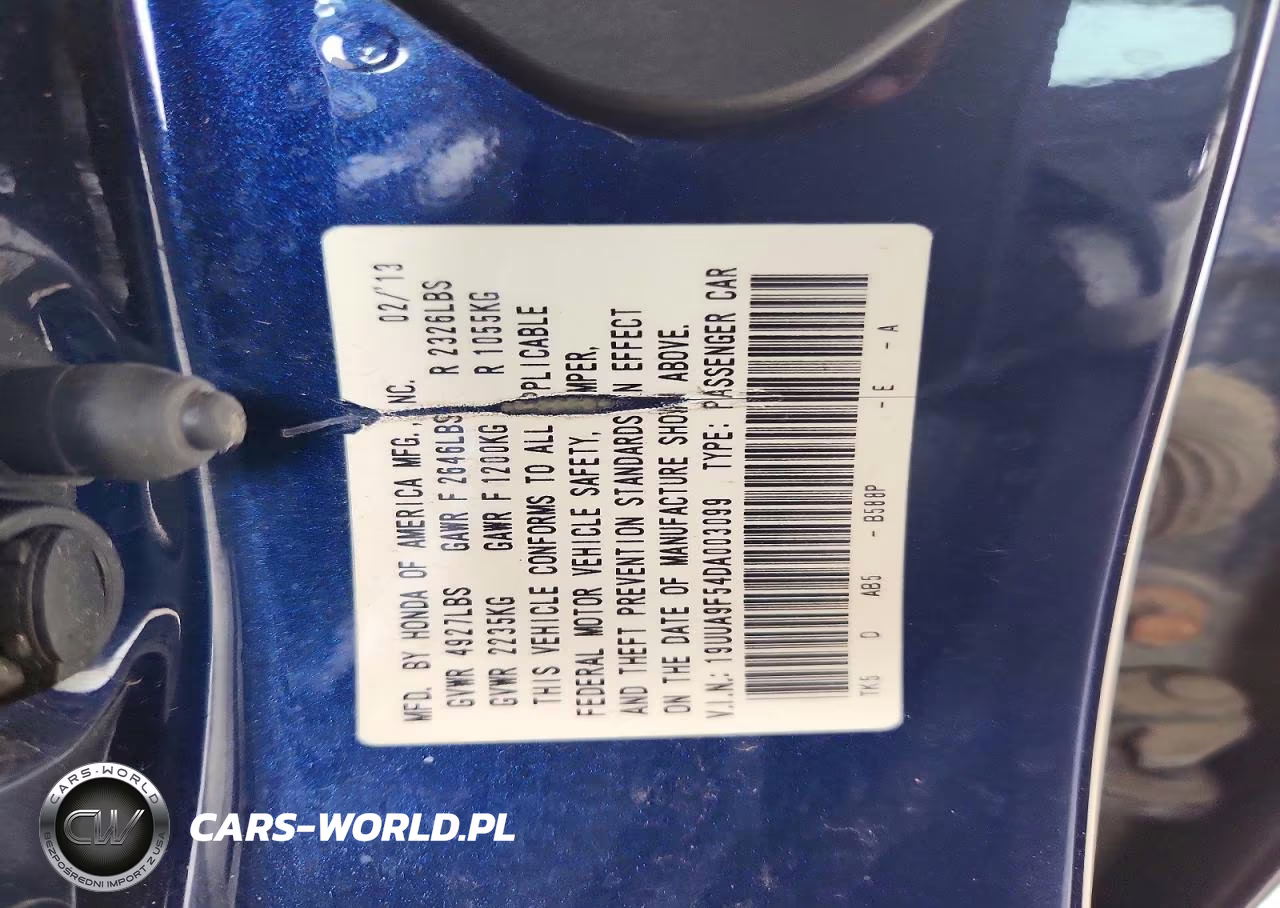 2013 Acura Tl Tech VIN:19UUA9F54DA003099 - 13
