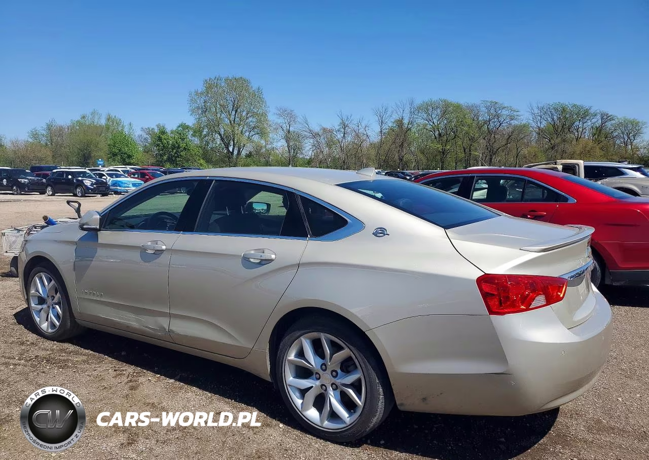 2014 Chevrolet Impala Lt VIN:2G1125S32E9206705 - 2