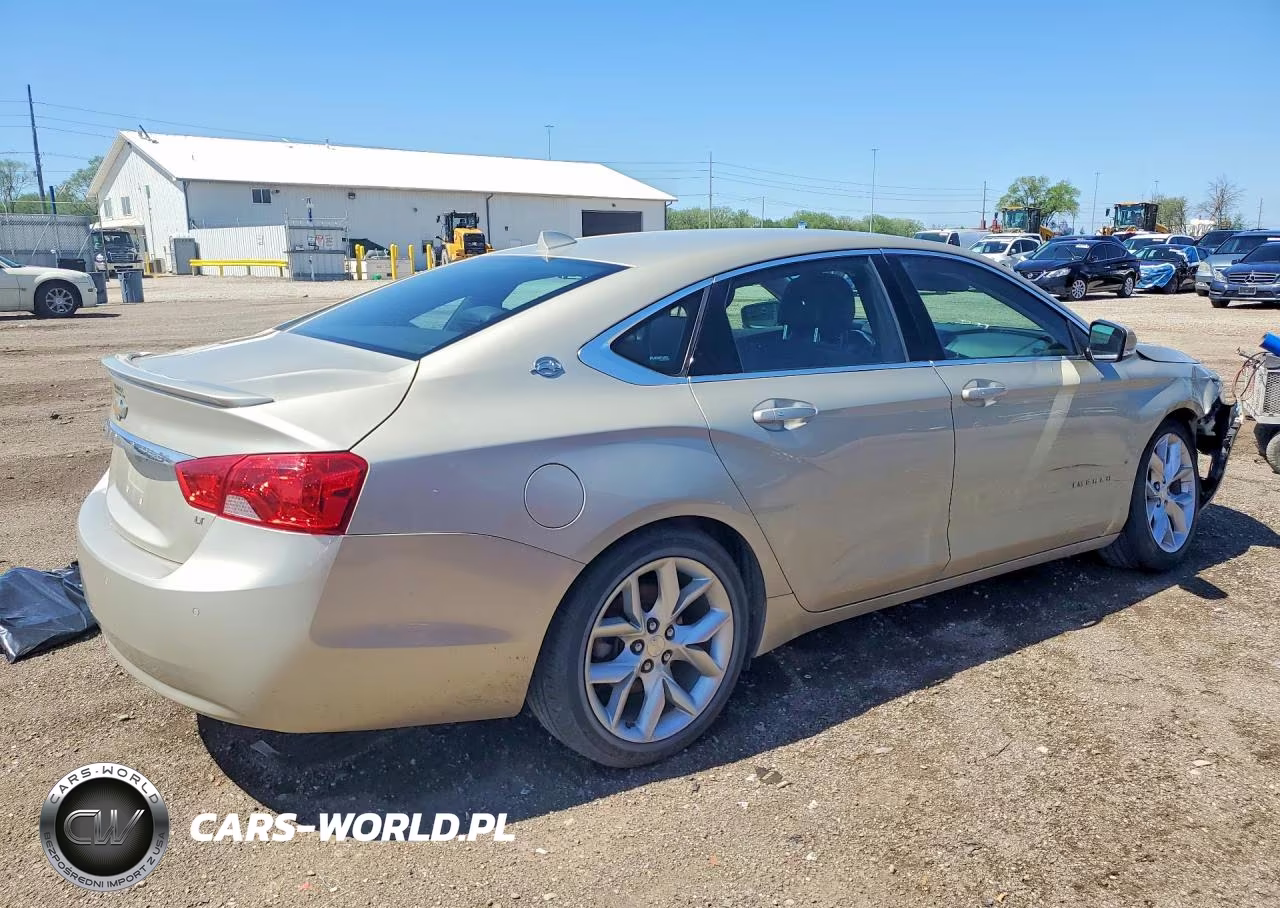 2014 Chevrolet Impala Lt VIN:2G1125S32E9206705 - 3